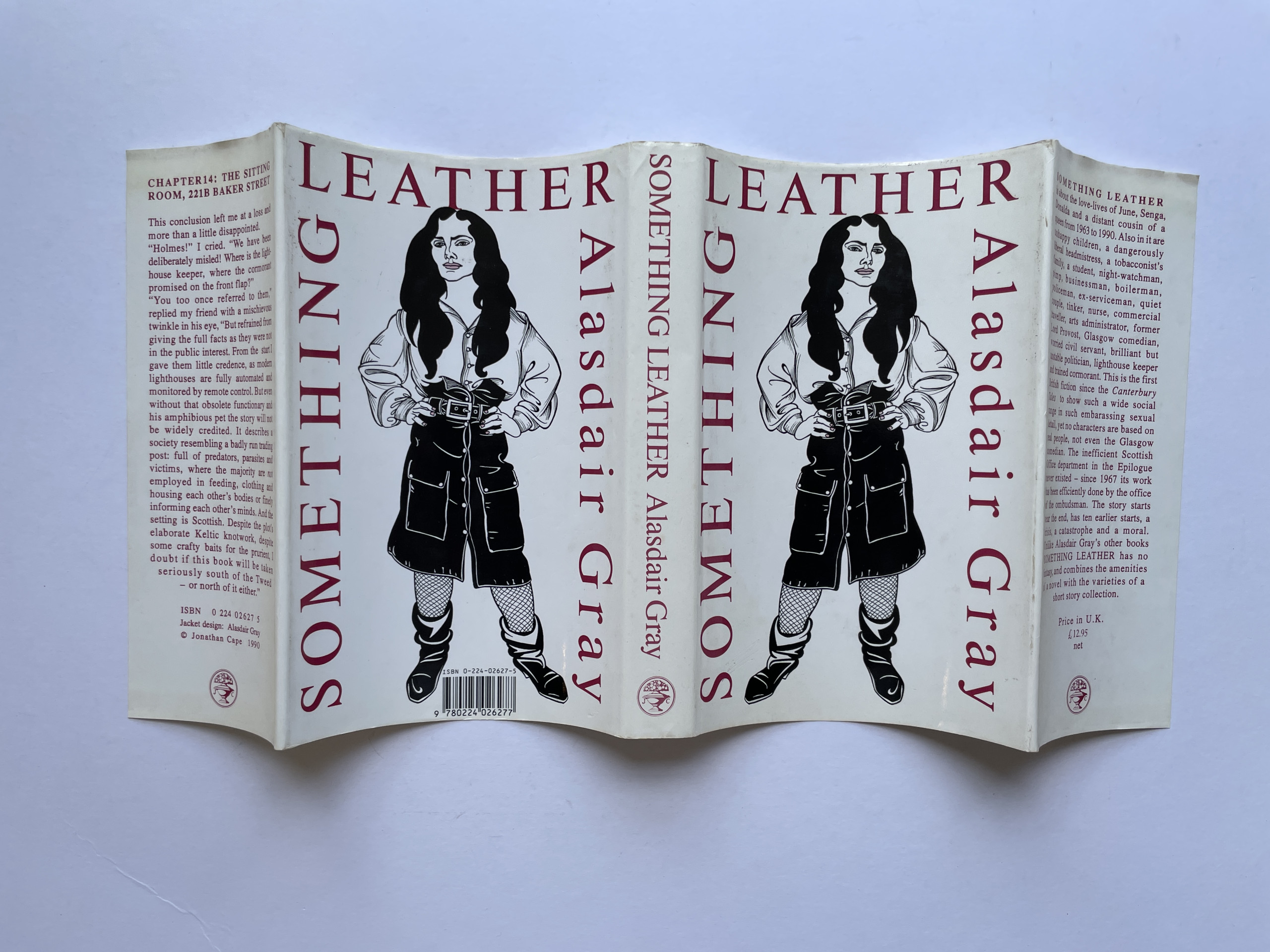 alasdair gray something leather first edition4