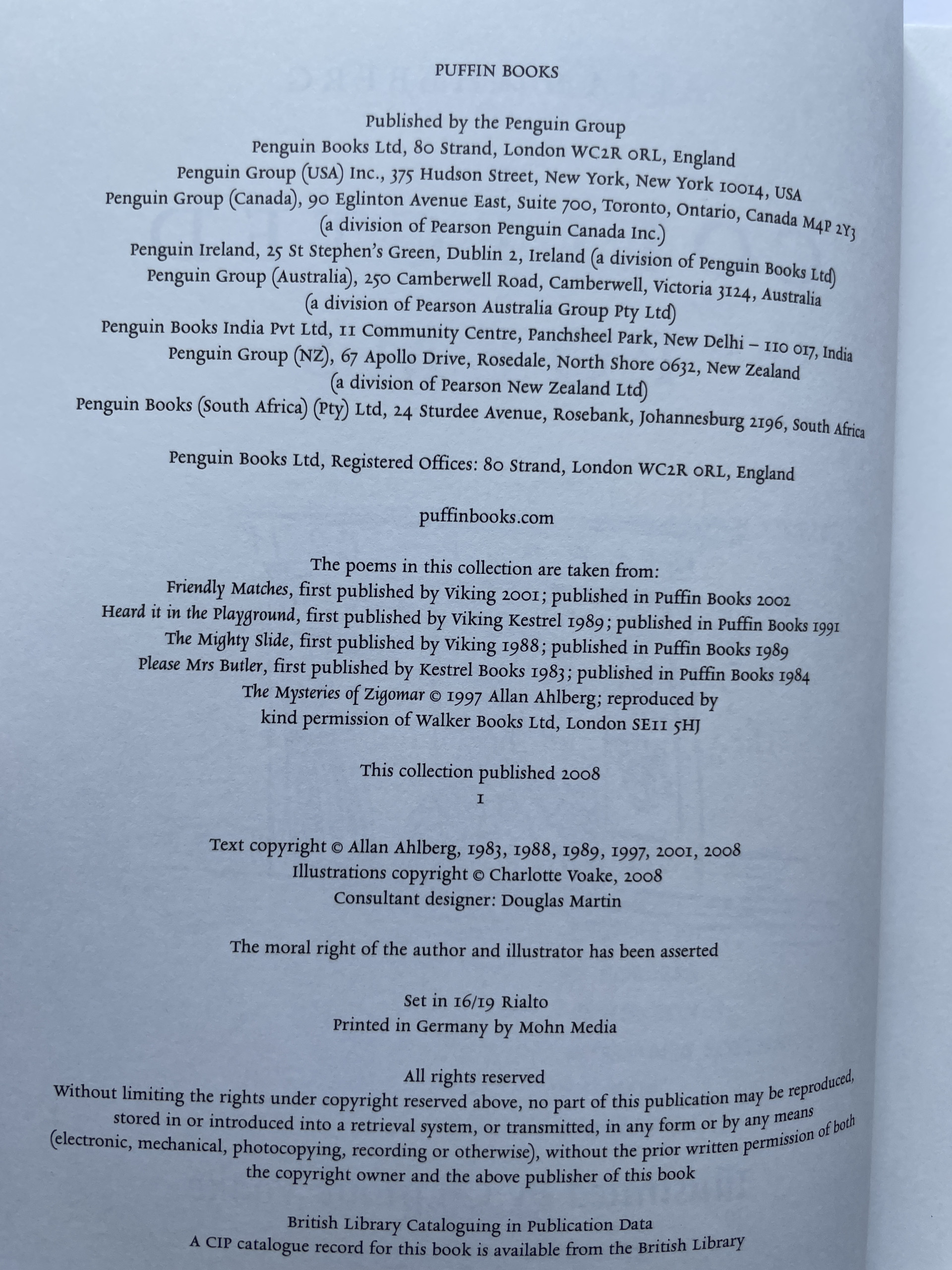 ahlberg collected poems first edition2