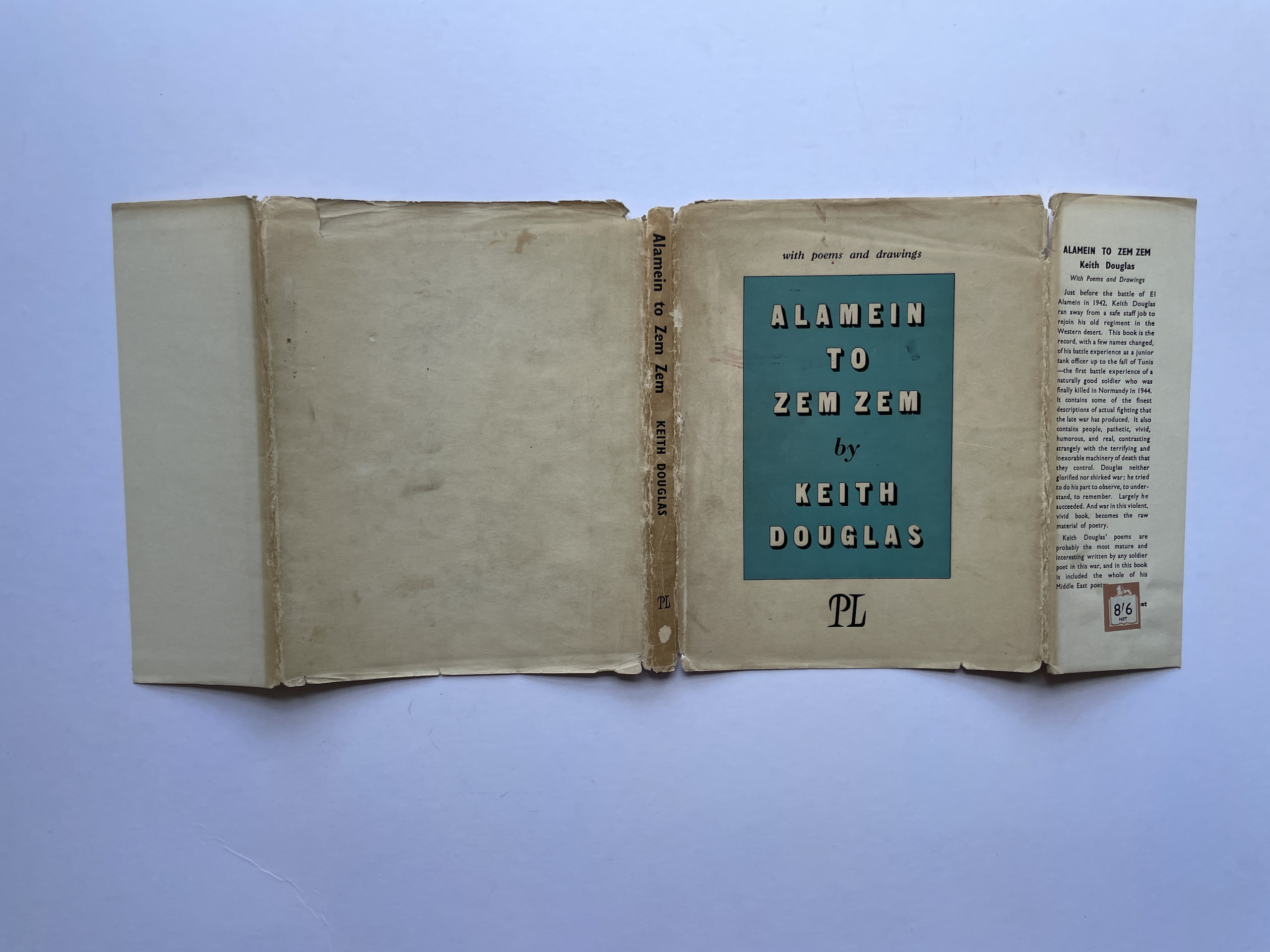 keith douglas alamein to zem zem first edition4