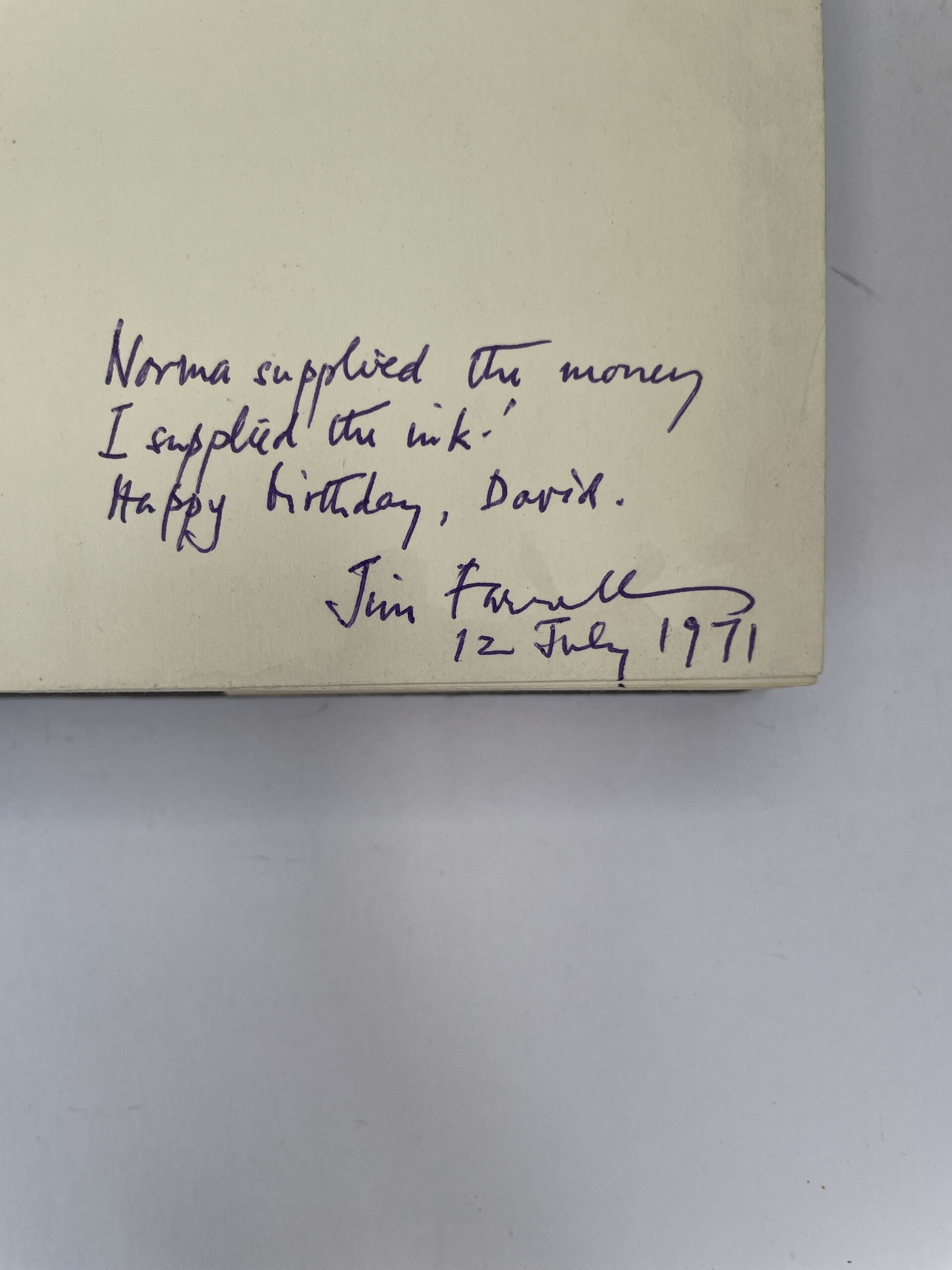 jg farrell troubles signed first edition2