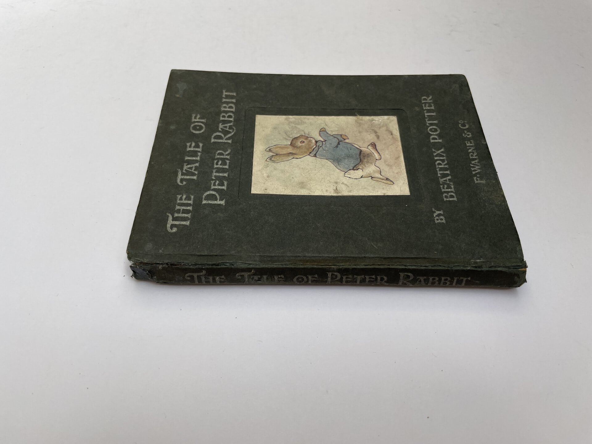 beatrix potter the tale of peter rabbit first ed4