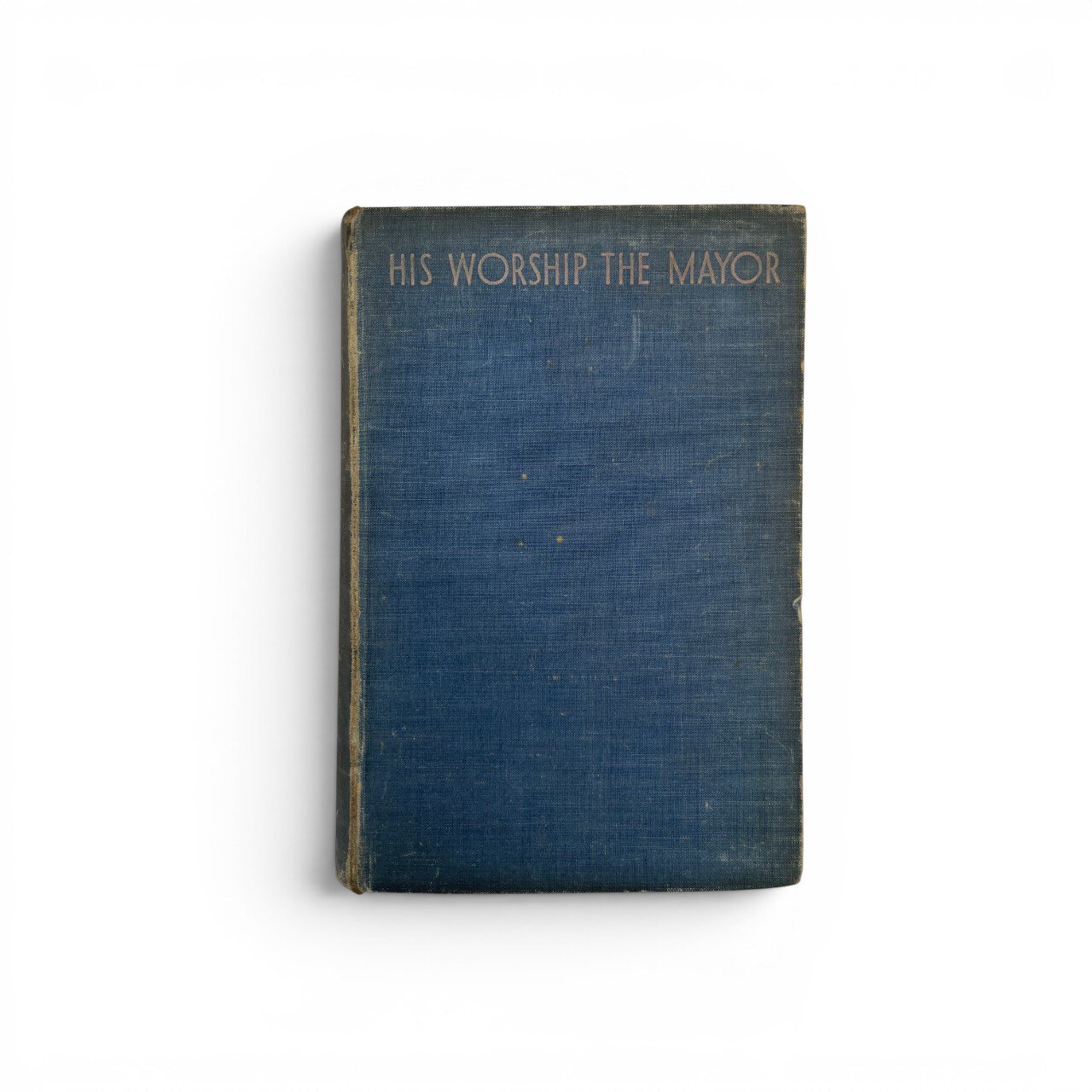 walter greenwood his worship the major signed first1