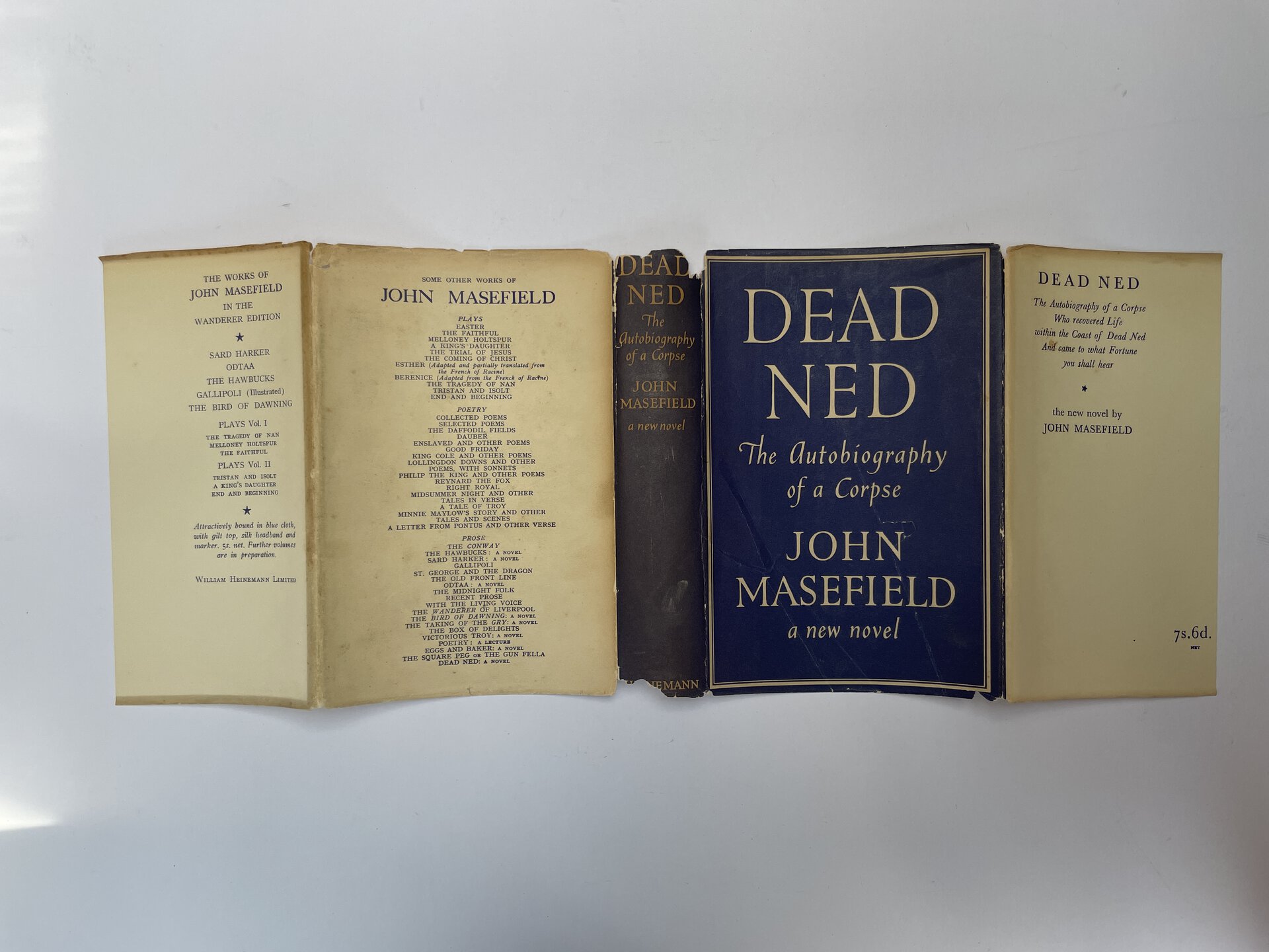 john masefield dead ned signed first ed5