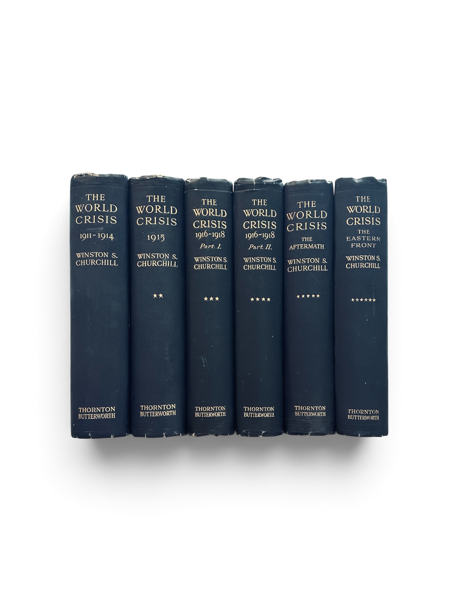 Churchill - The World Crisis - First Edition - SIGNED