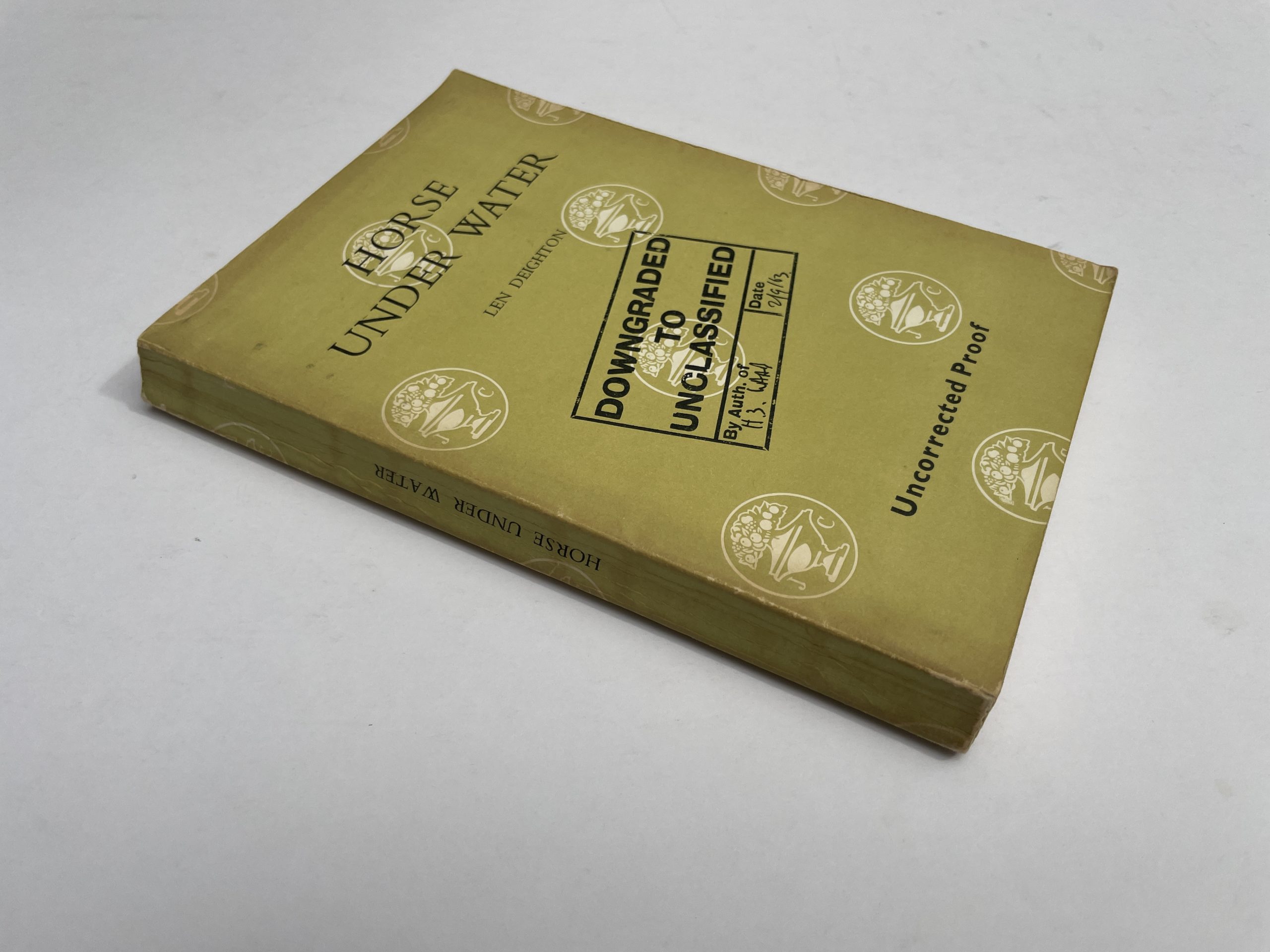 Len Deighton - Horse Under Water - Uncorrected Proof 1963 - Image 3