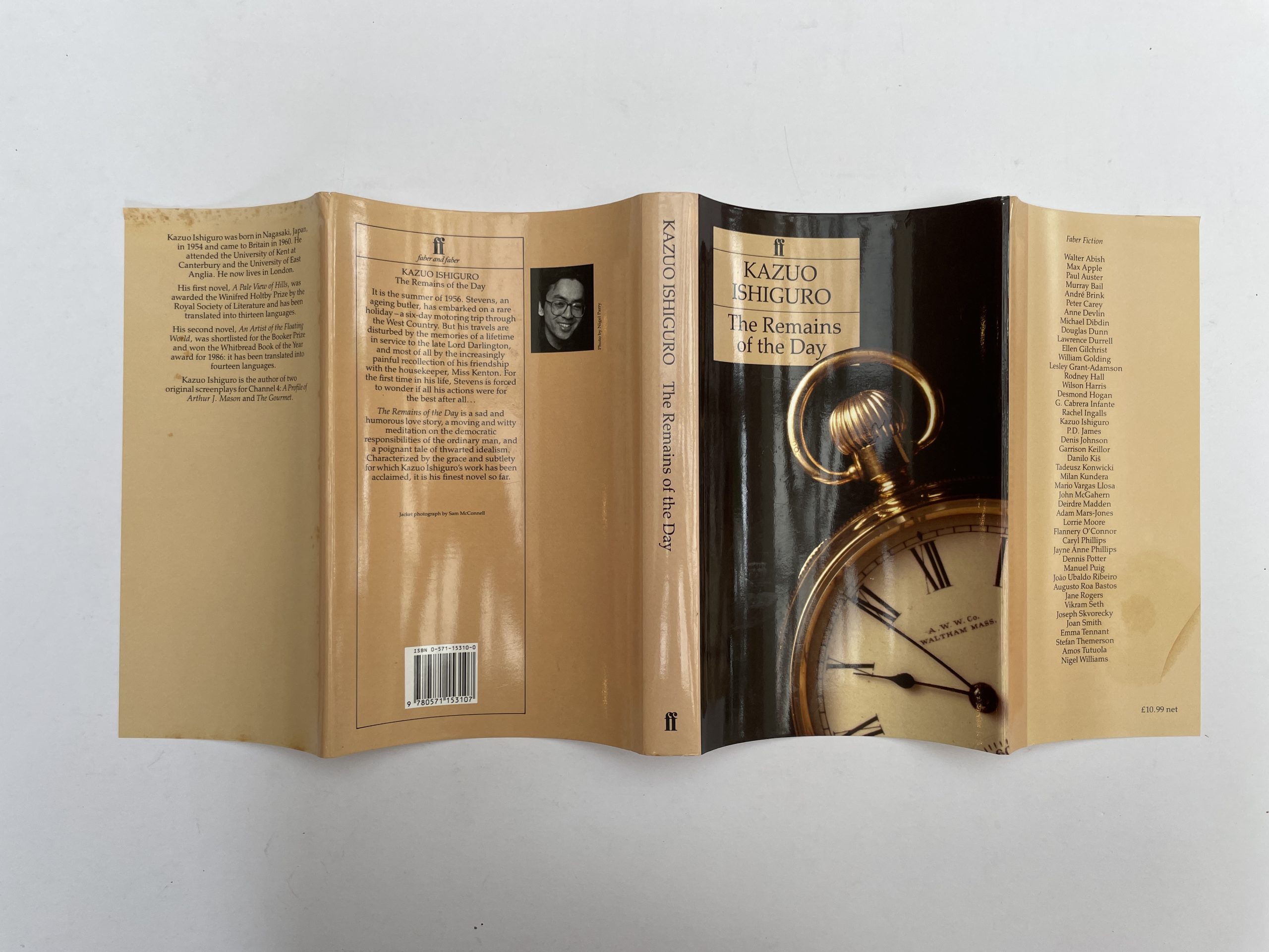 Kazuo Ishiguro - The Remains of the Day - First Edition 1989 - Image 4