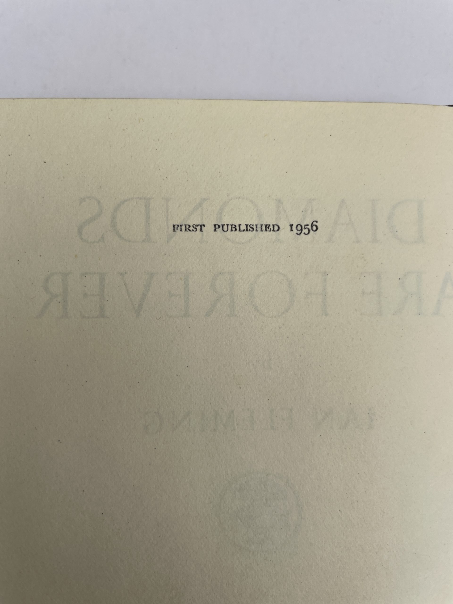 Ian Fleming - Diamonds Are Forever - First Edition - 1956 - Image 2