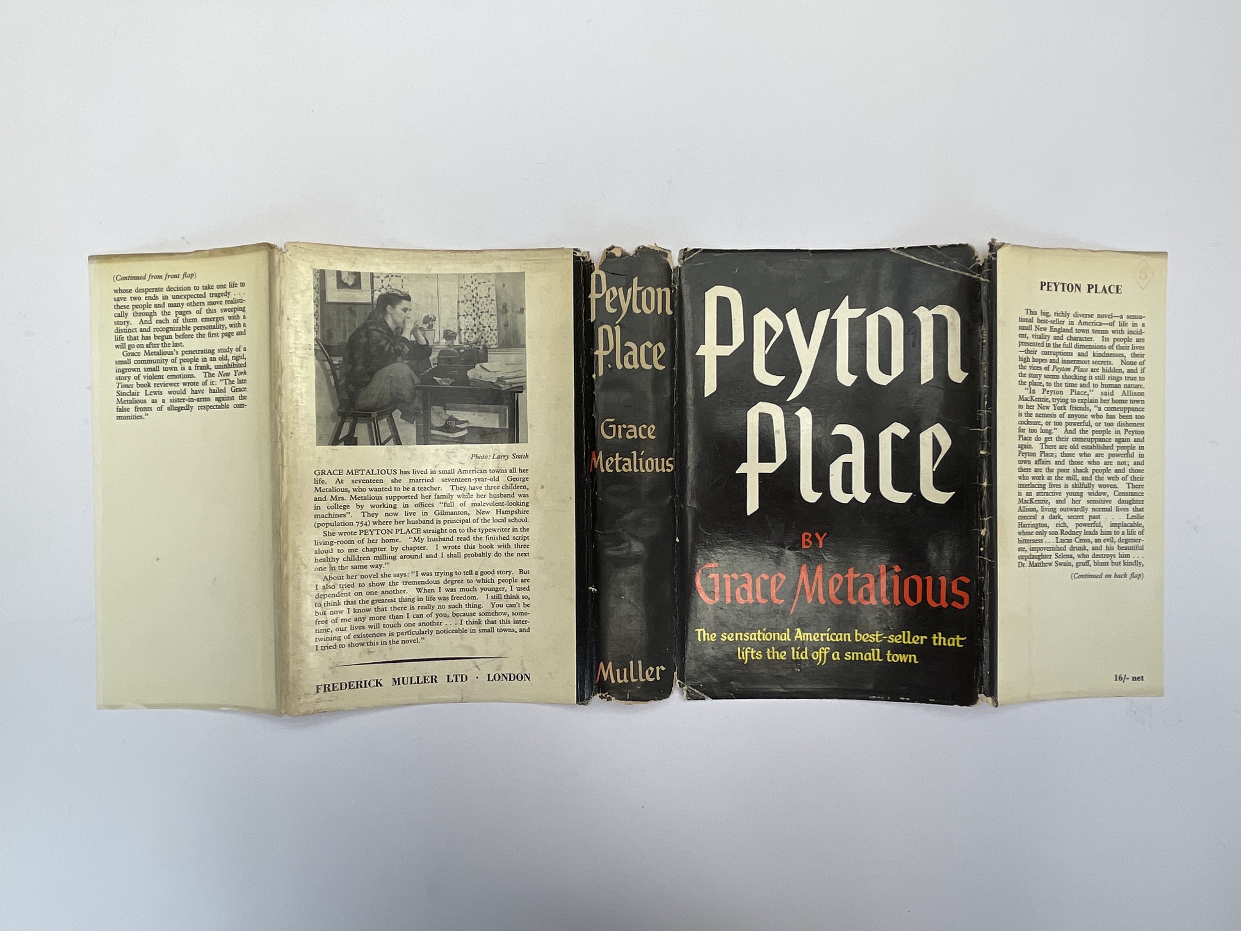 Grace Metalious - Peyton Place - First Edition - 1957 - Image 4
