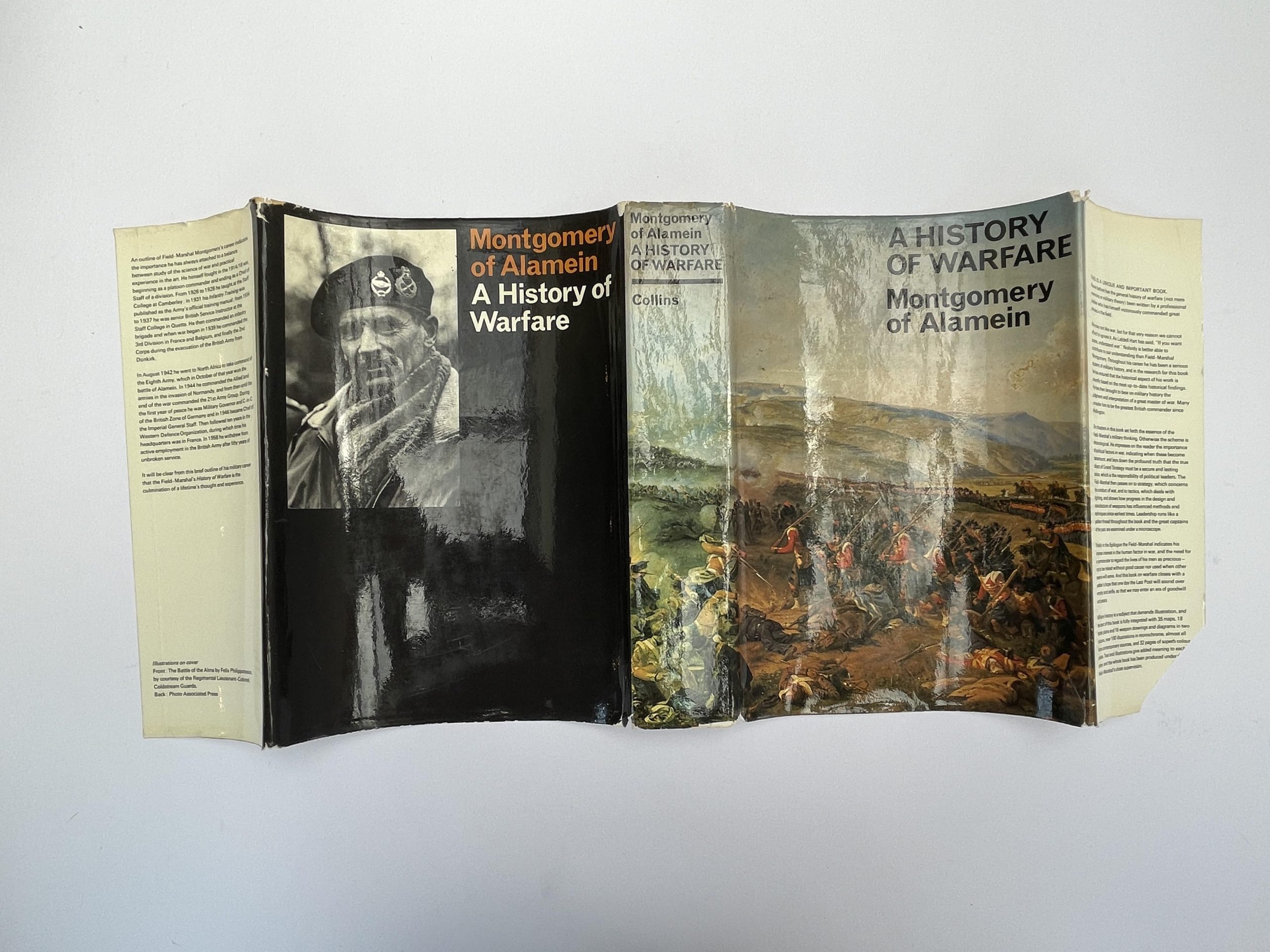 Field Marshal Montgomery - A History of Warfare - SIGNED and DATED by ‘Monty’ - First Edition - 1968