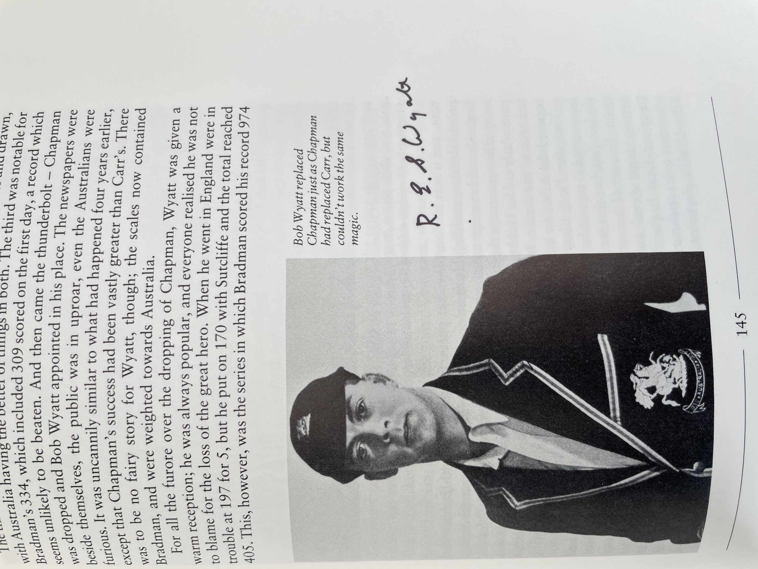 Gerry Cotter - The Ashes Captains - SIGNED by Cotter and twice by Sir Richard Hadlee - First Edition - 1991 - Image 3