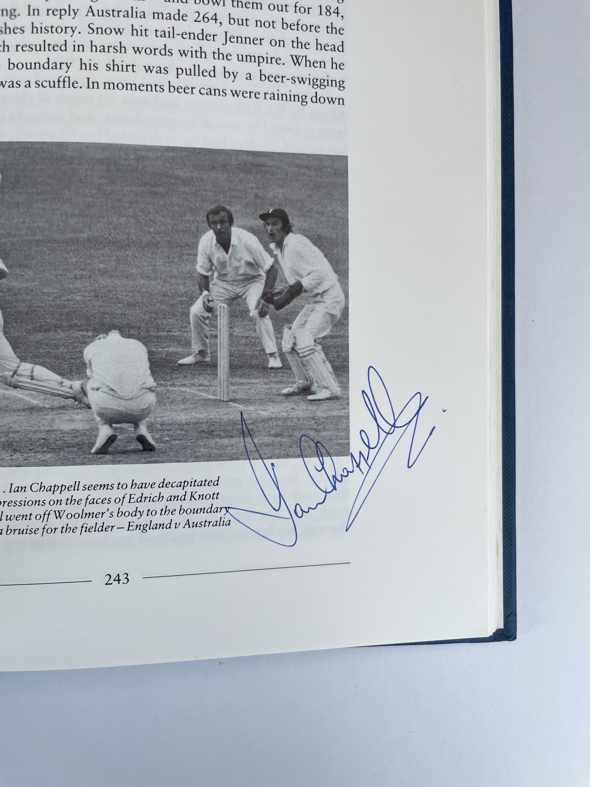 Gerry Cotter - The Ashes Captains - SIGNED by Cotter and twice by Sir Richard Hadlee - First Edition - 1991 - Image 4