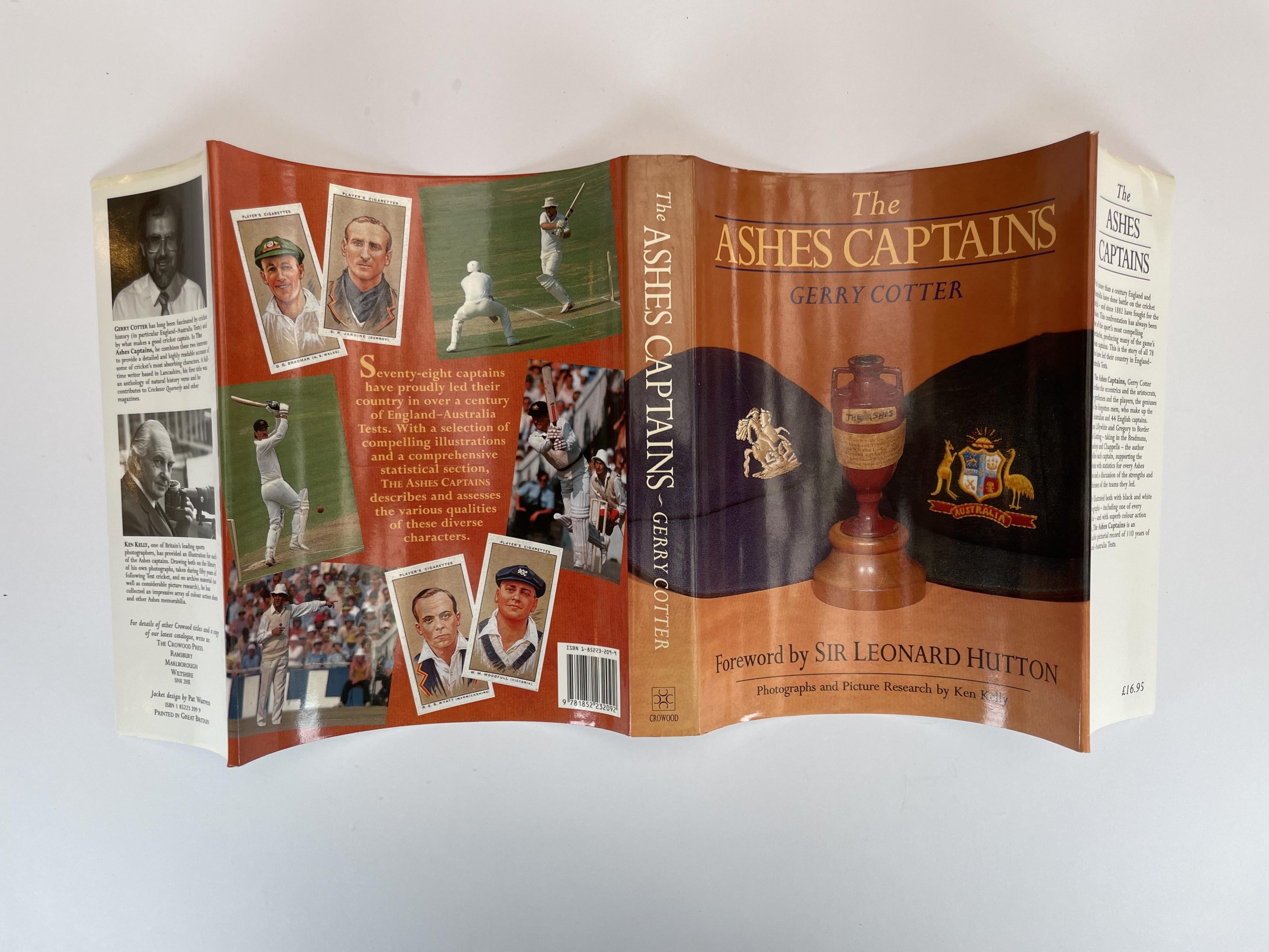Gerry Cotter - The Ashes Captains - SIGNED by Cotter and twice by Sir Richard Hadlee - First Edition - 1991 - Image 9