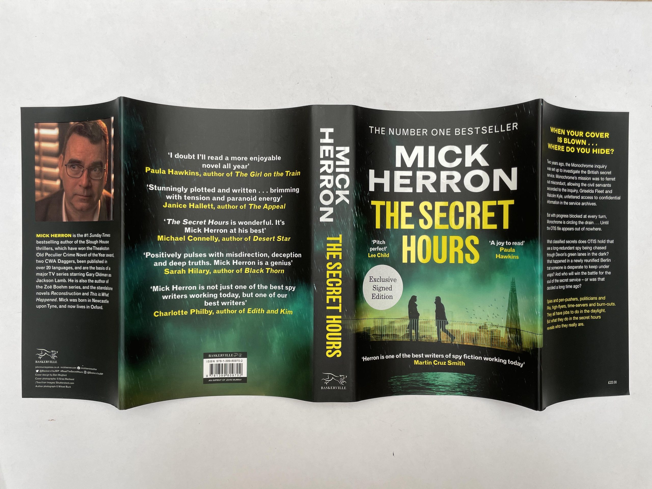 Mick Herron - The Secret Hours - SIGNED by the Author - First Edition - 2023 - Image 5