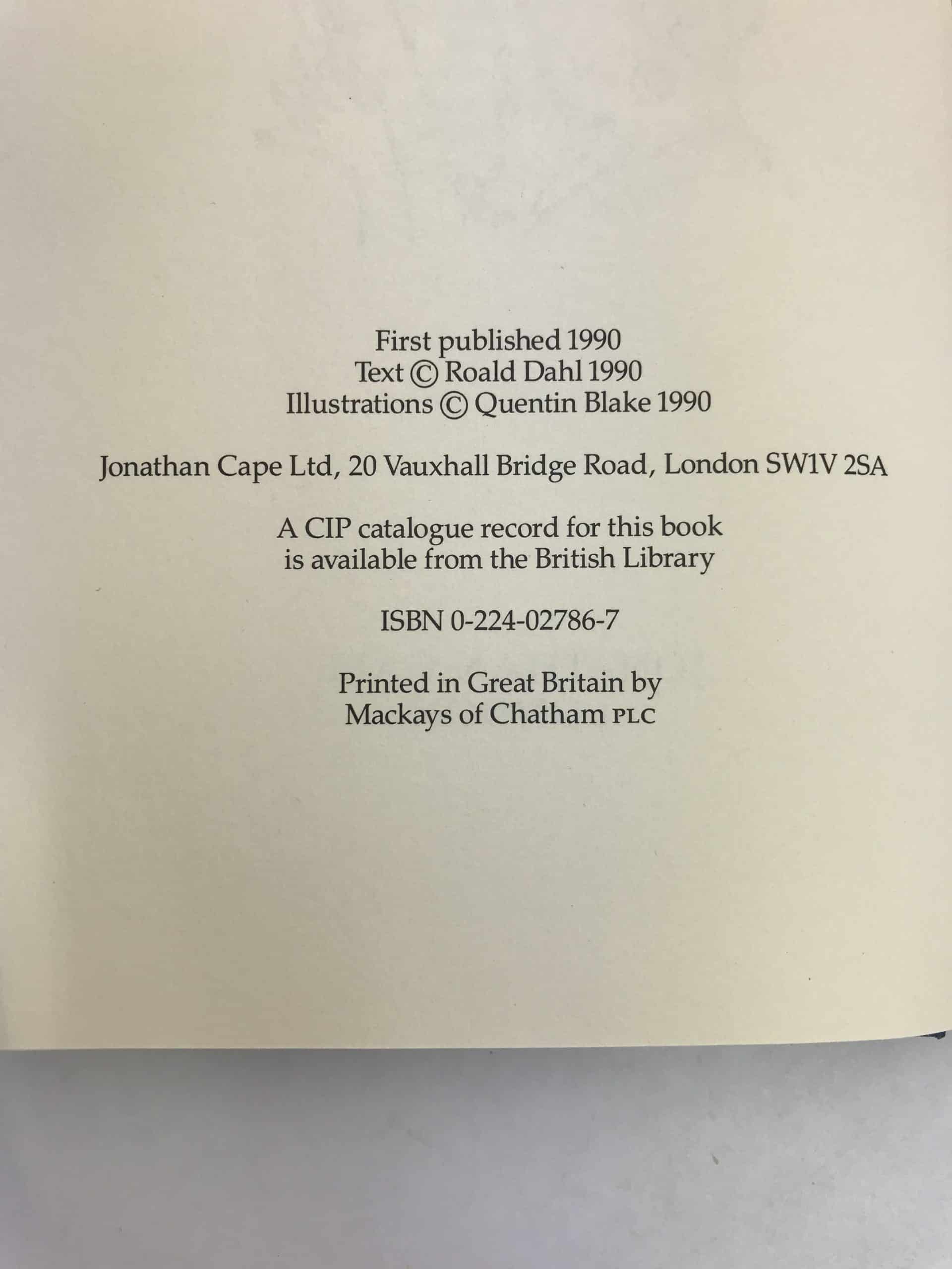 Roald Dahl - Esio Trot - First Edition - 1990 - Image 2