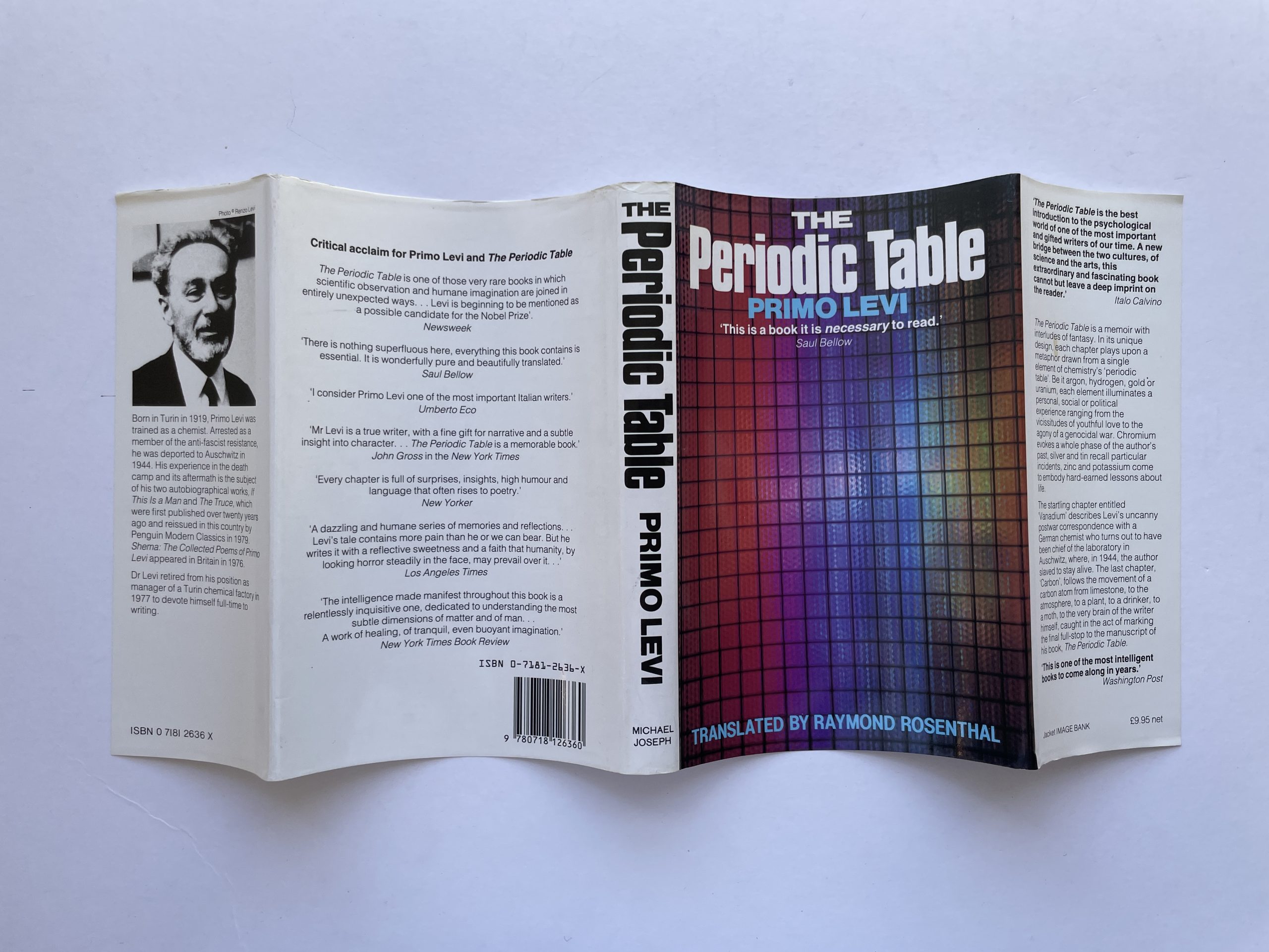 Primo Levi - The Periodic Table - First Edition 1985 - Image 4
