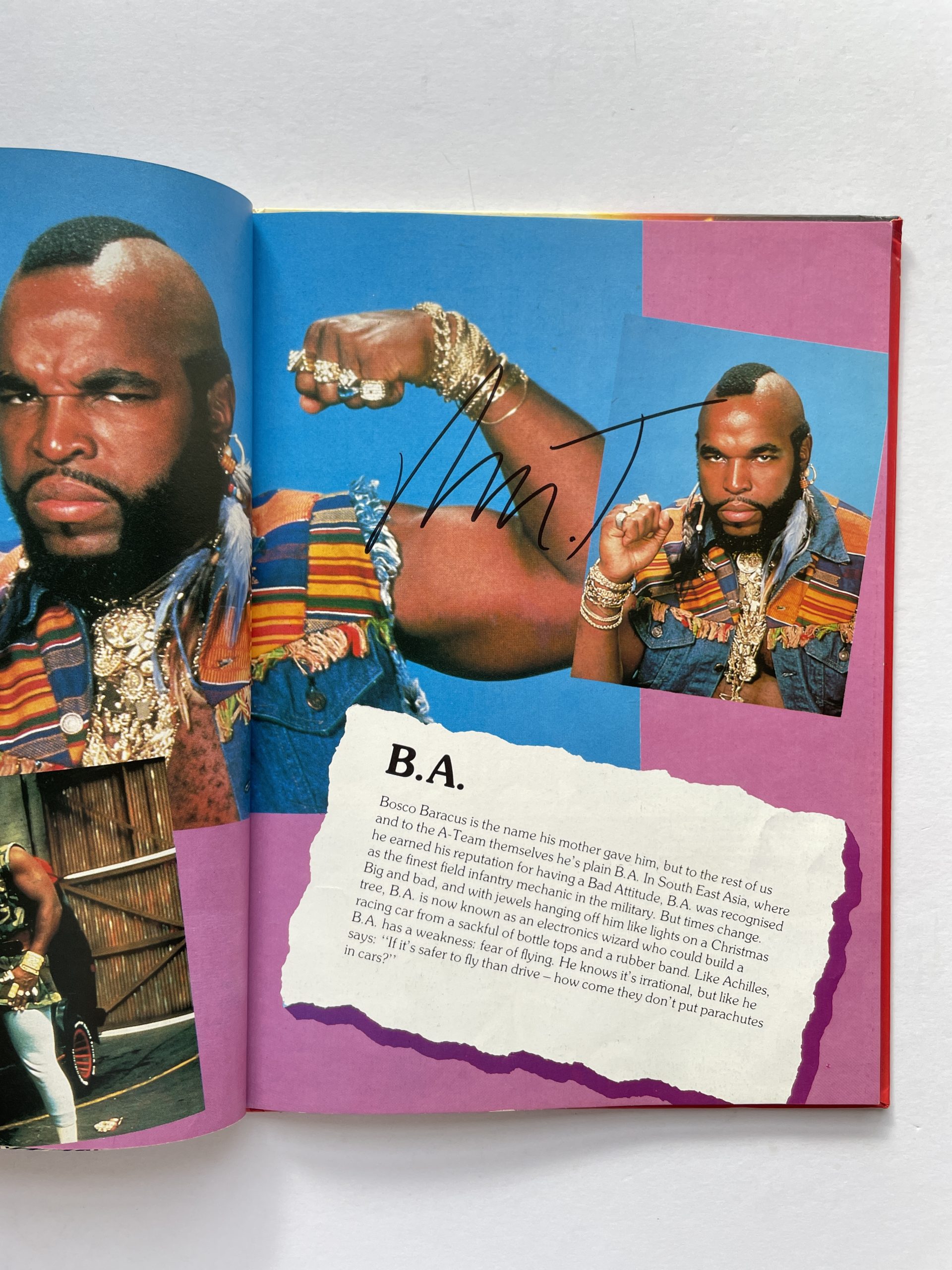 The A-Team - Official Annual 1984 - SIGNED by Mr T - Image 3