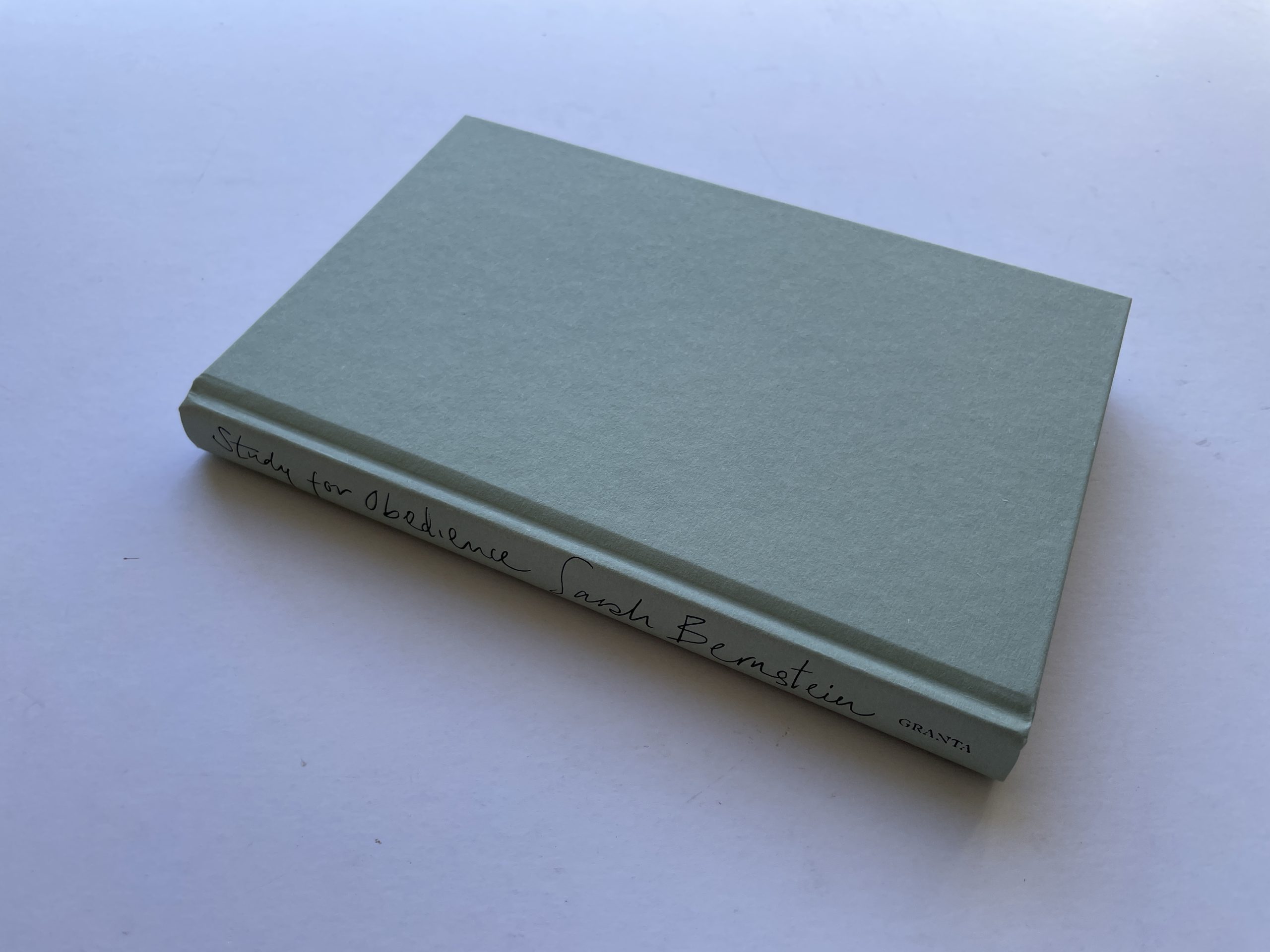 Sarah Bernstein - Study For Obedience - SIGNED First Edition 2023 - Image 4