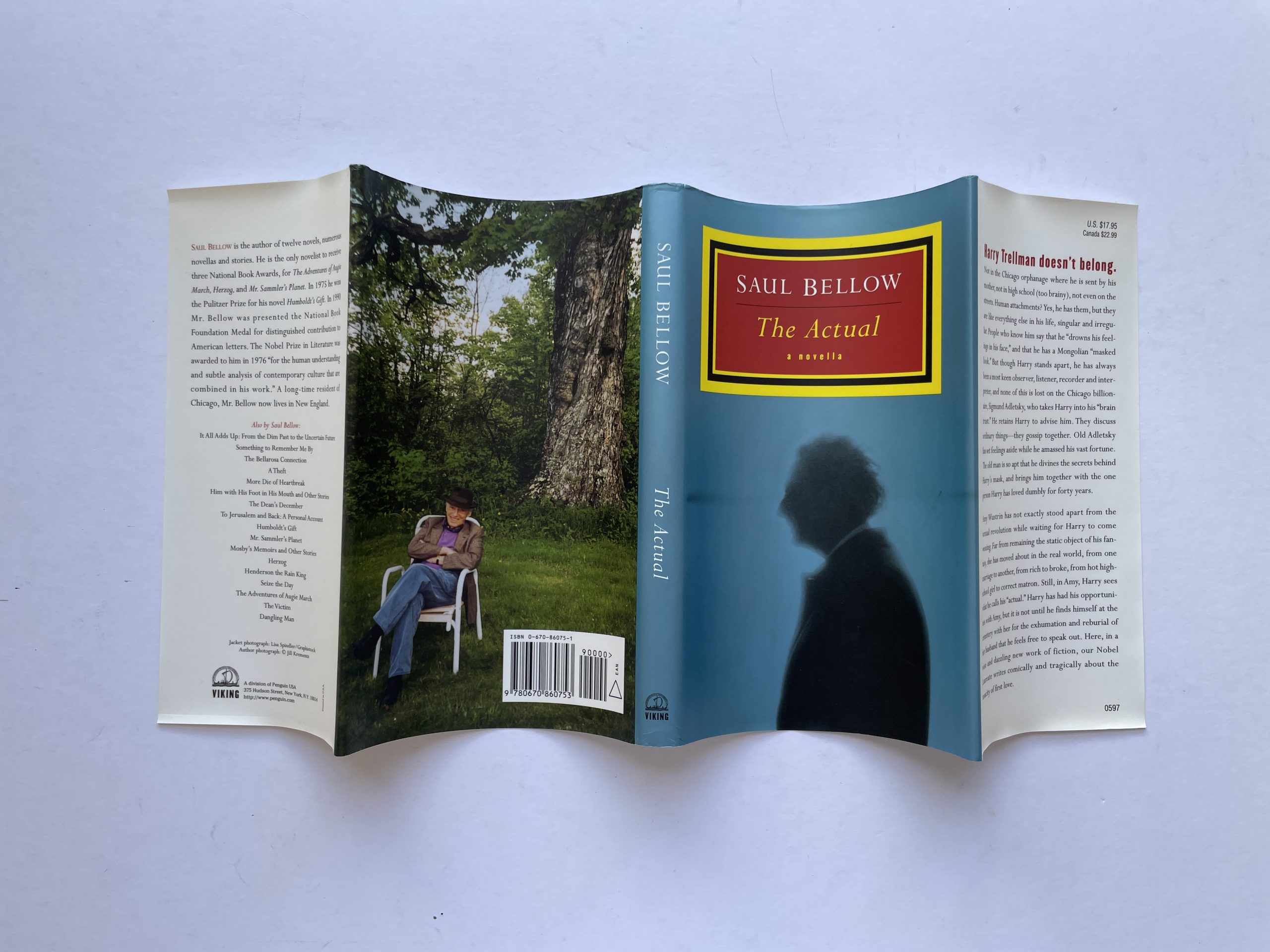 Saul Bellow - The Actual - SIGNED First Edition 1997 - Image 5