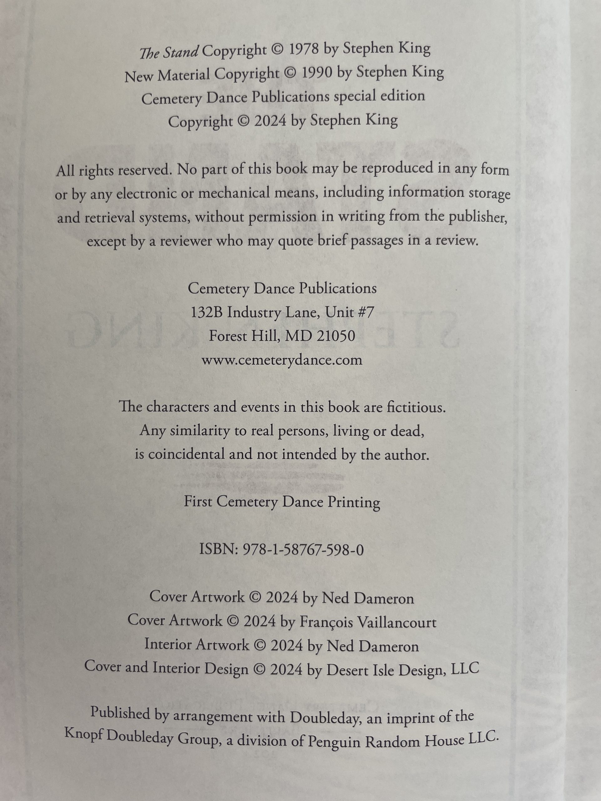 Stephen King - The Stand - one of 4000 copies - Image 2