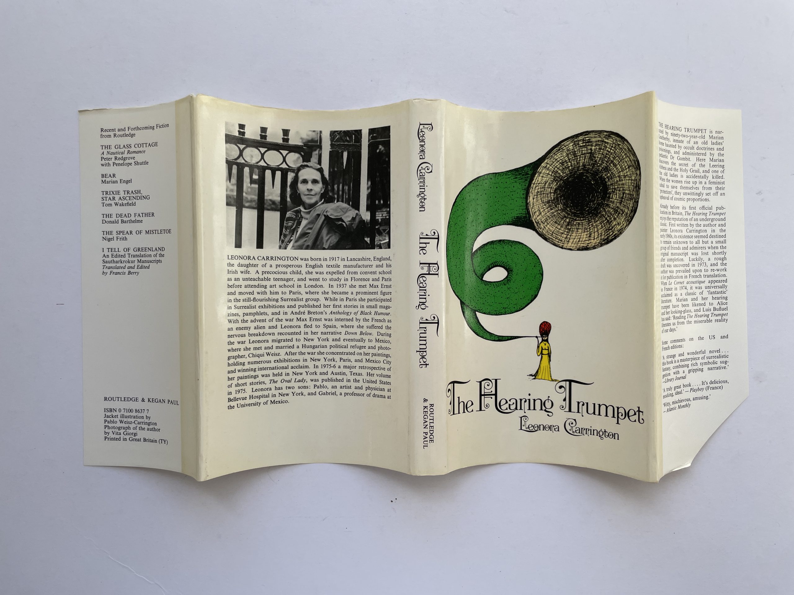 Leonora Carrington - The Hearing Trumpet - First Edition 1977 - Image 4