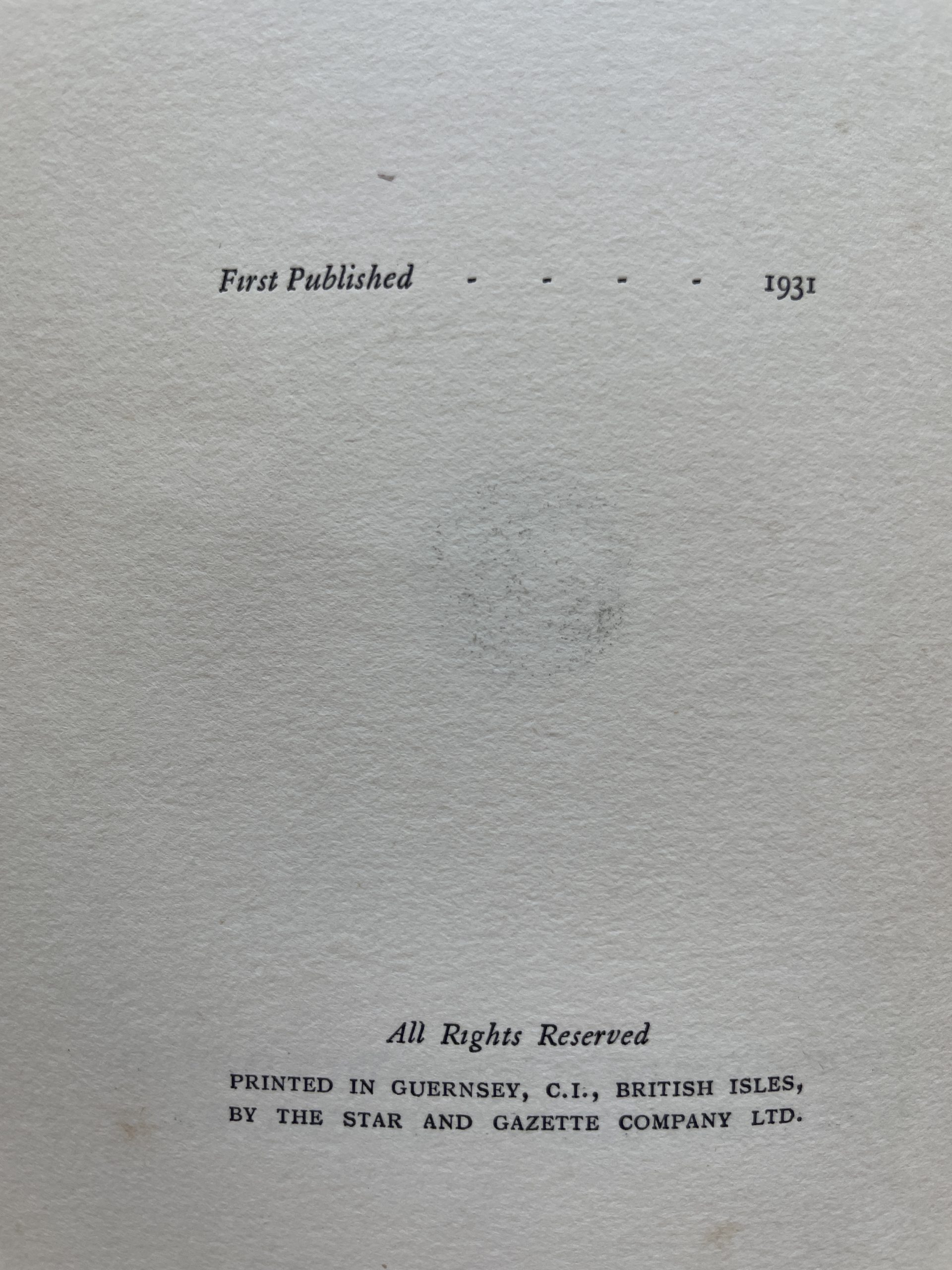 Nancy Mitford - Highland Fling - SIGNED First Edition 1931 - Image 3
