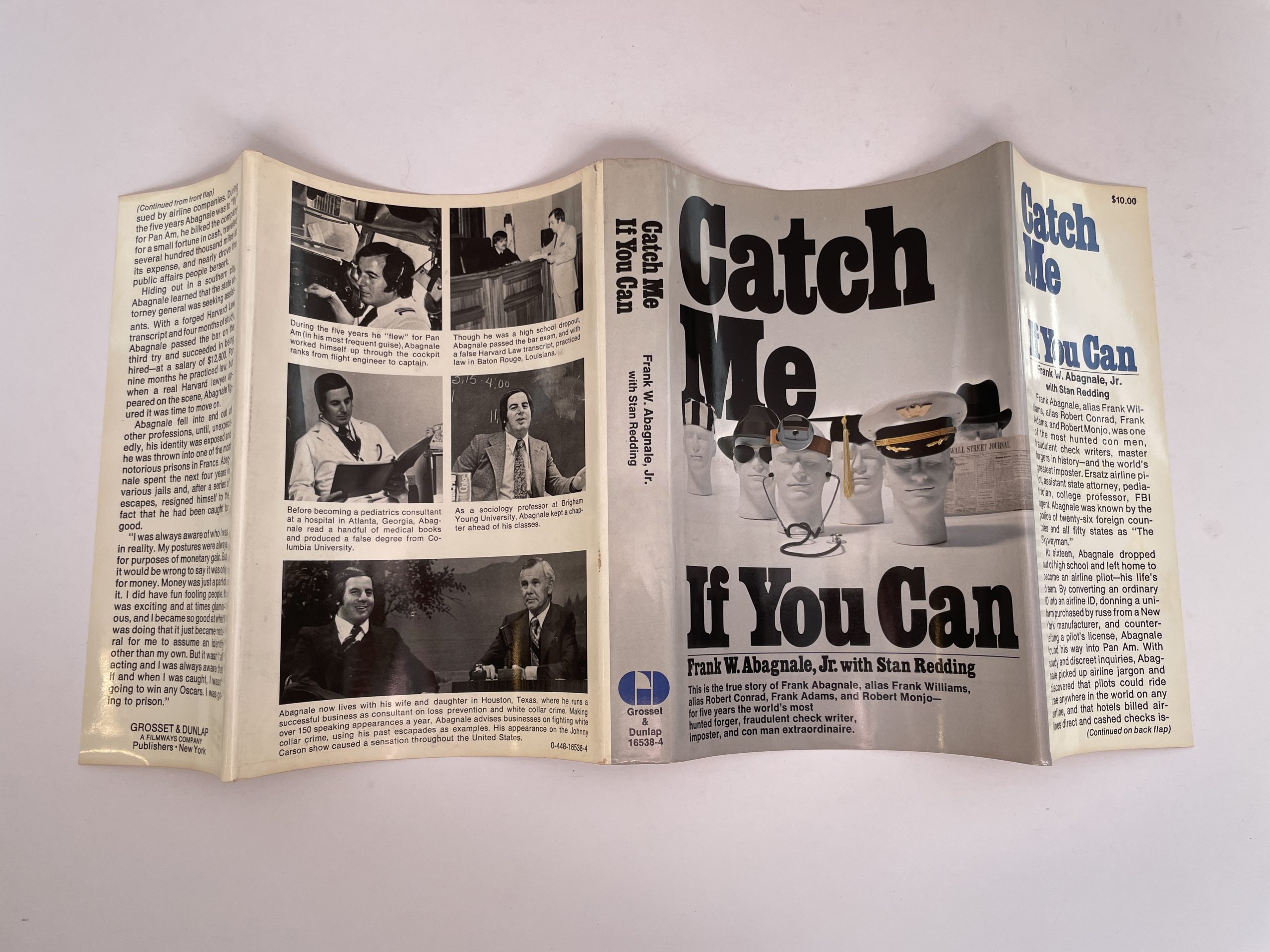 Frank W. Abagnale - Catch Me If You Can - SIGNED First US Edition 1980 - Inscribed to by Abagnale to Johnny Carson - Image 5