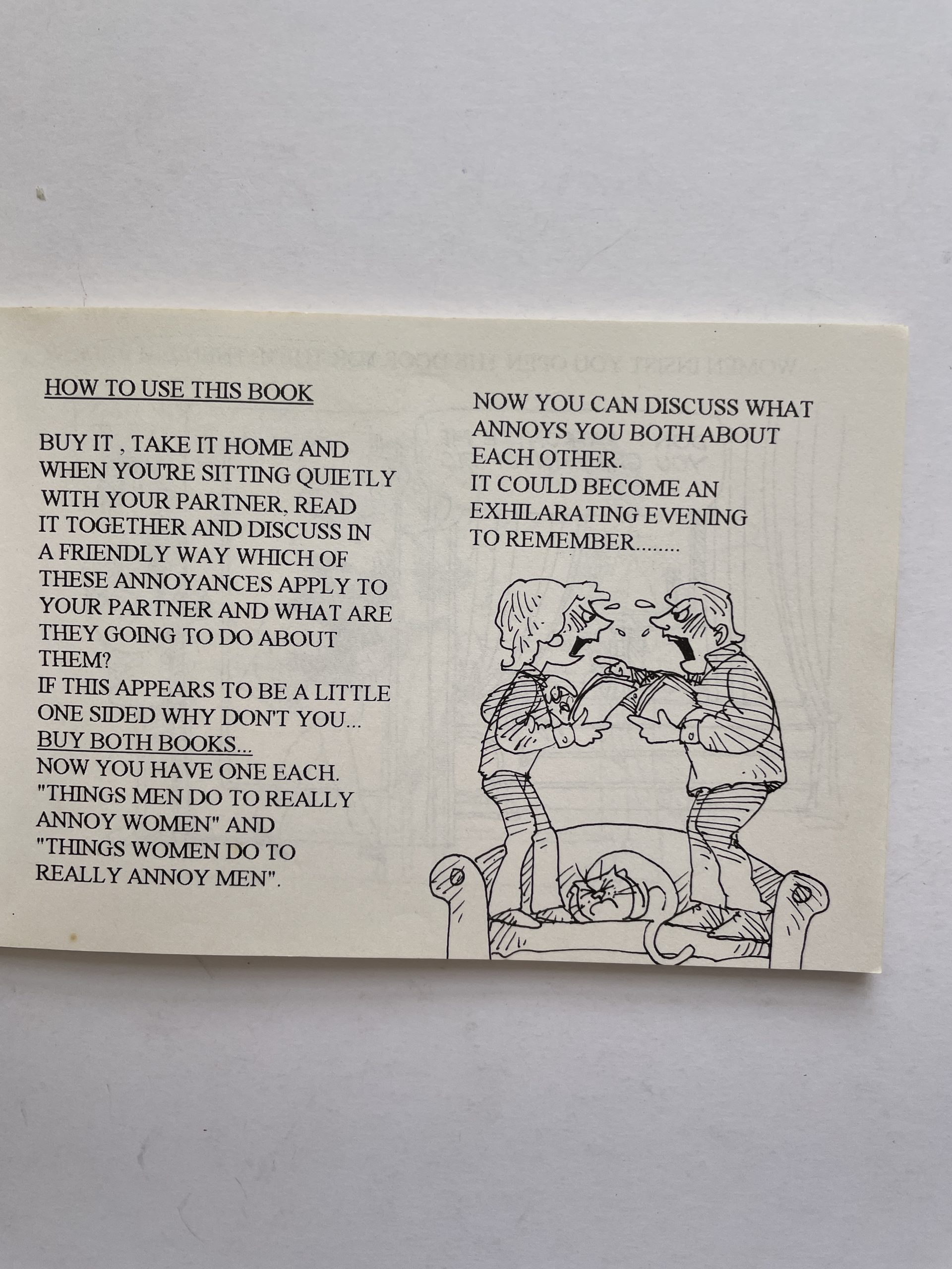 Toni Goffe - Things Women Do to Really Annoy Men - First Edition 1995 - Image 3