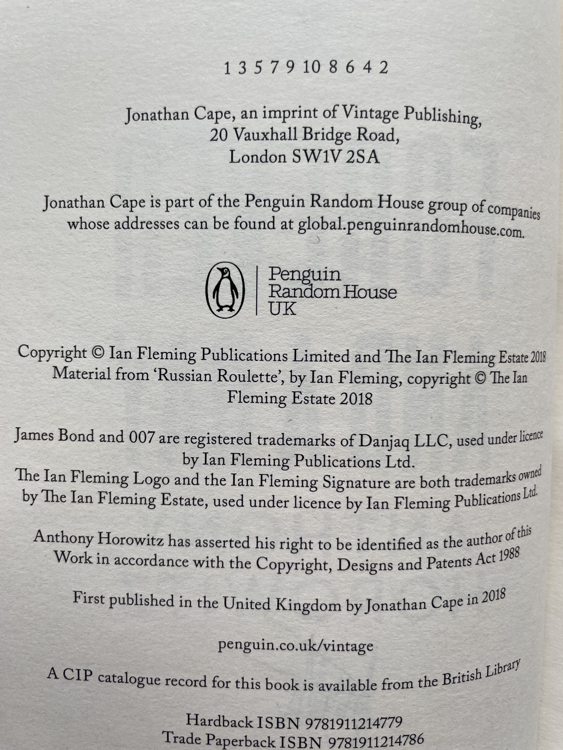 Anthony Horowitz - Forever and a Day - SIGNED First Edition 2018 - Image 3