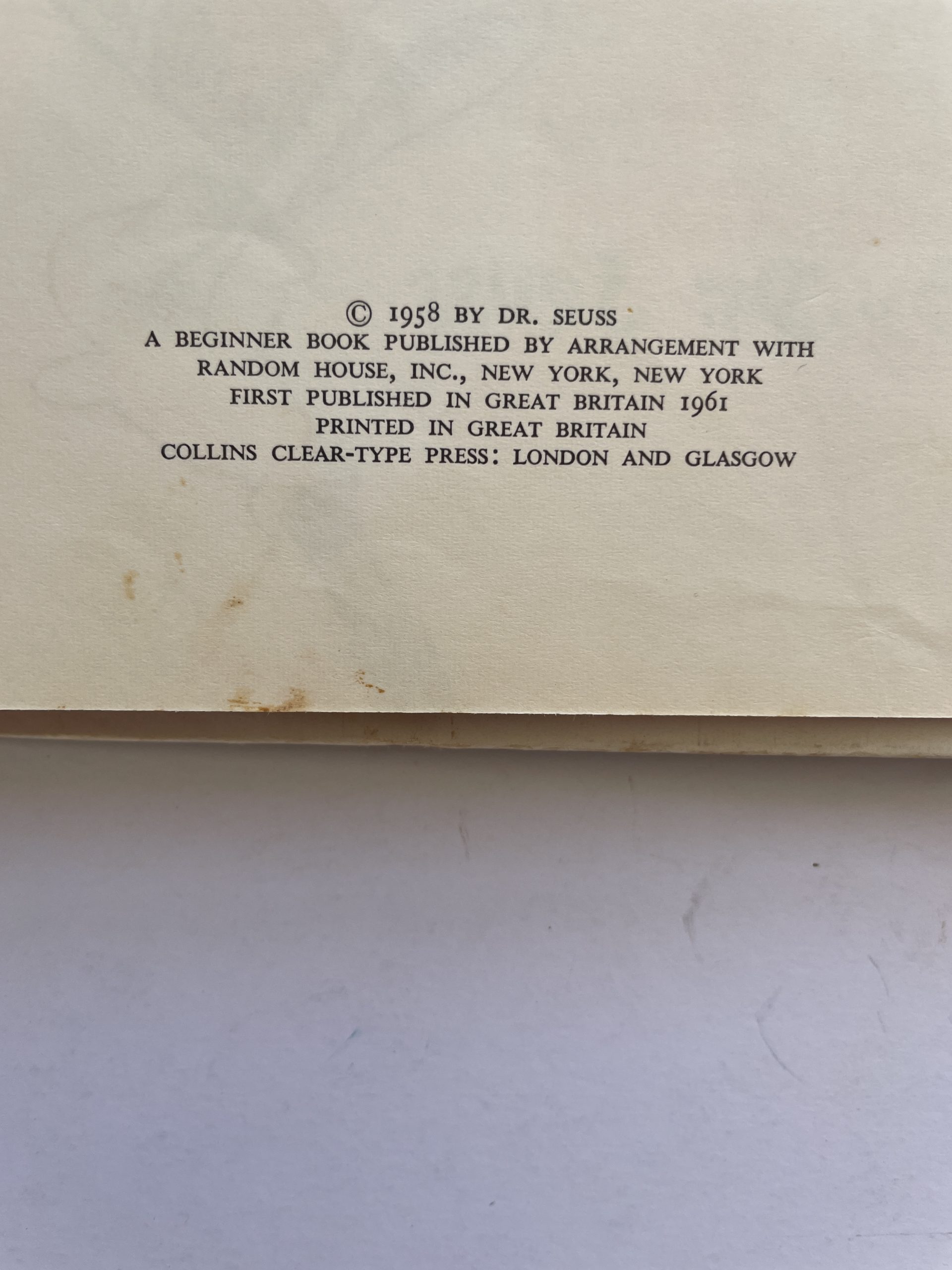 Dr Seuss - The Cat in the Hat Comes Back - First UK Edition 1961 - Image 2