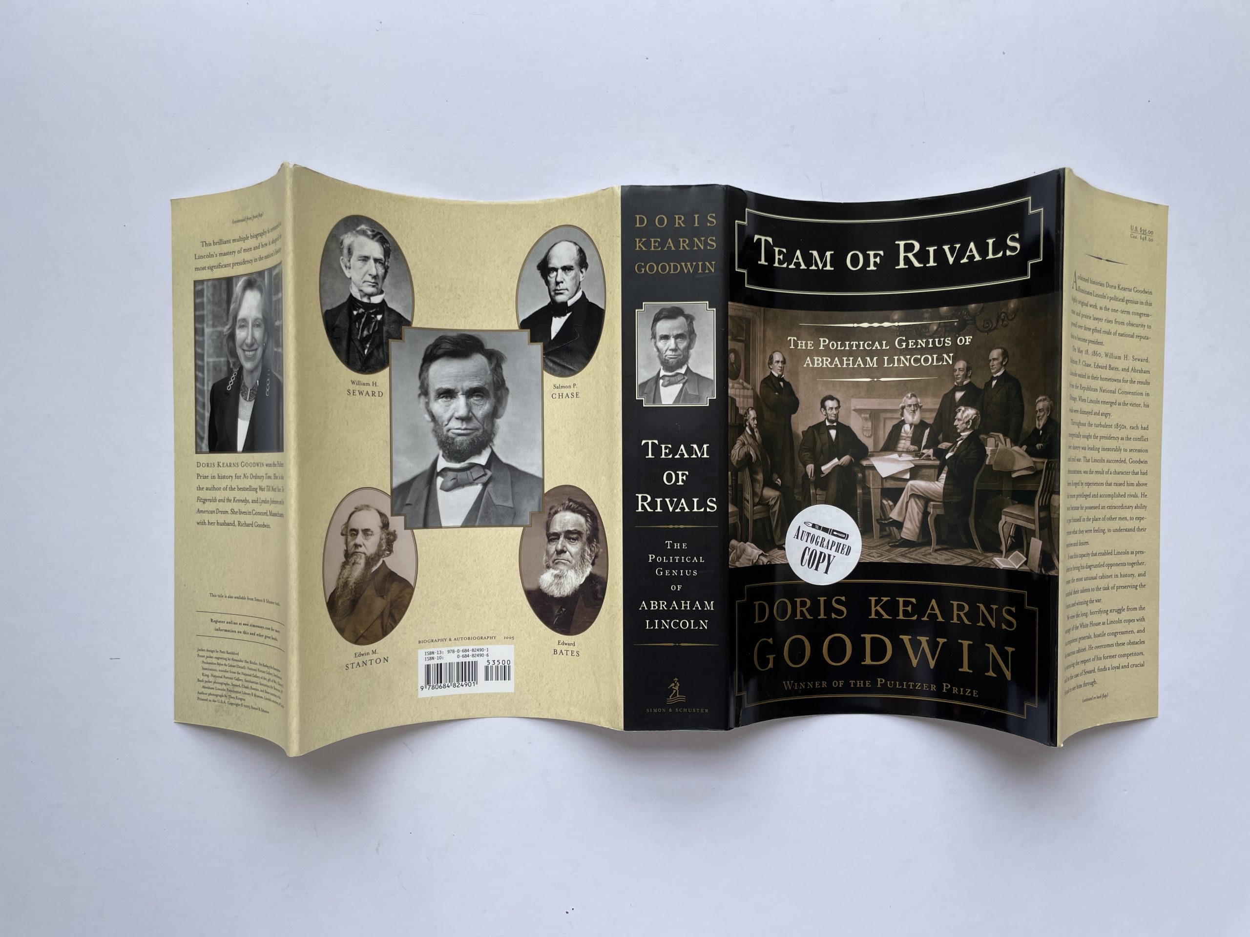 Doris Kearns Goodwin - Team of Rivals [Basis for ‘Lincoln’] - SIGNED First Edition 2005 - Image 4