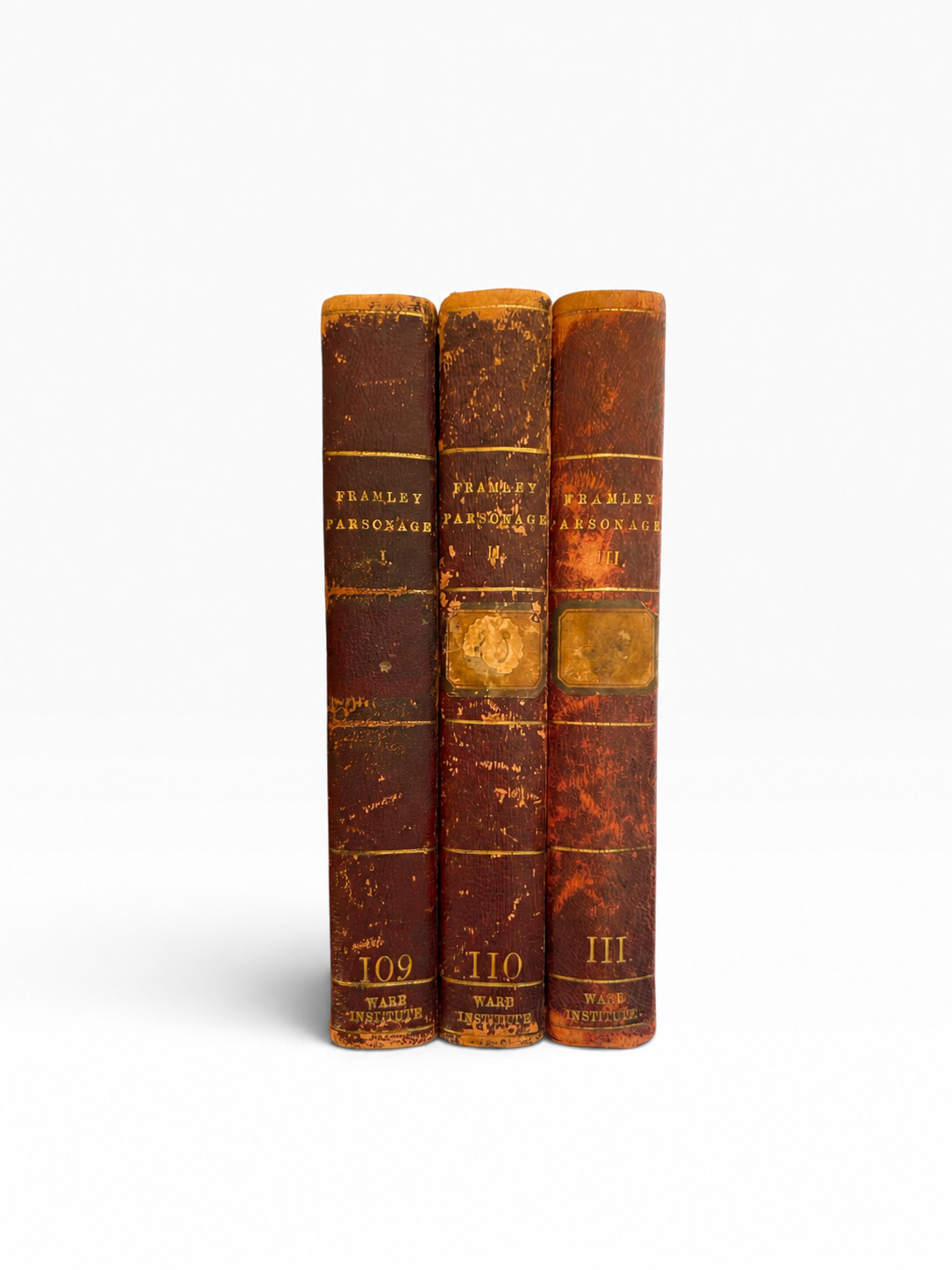 Anthony Trollope - Framley Parsonage - Author of “Barchester Towers,” etc. etc. - Three Volume First Edition Set 1861