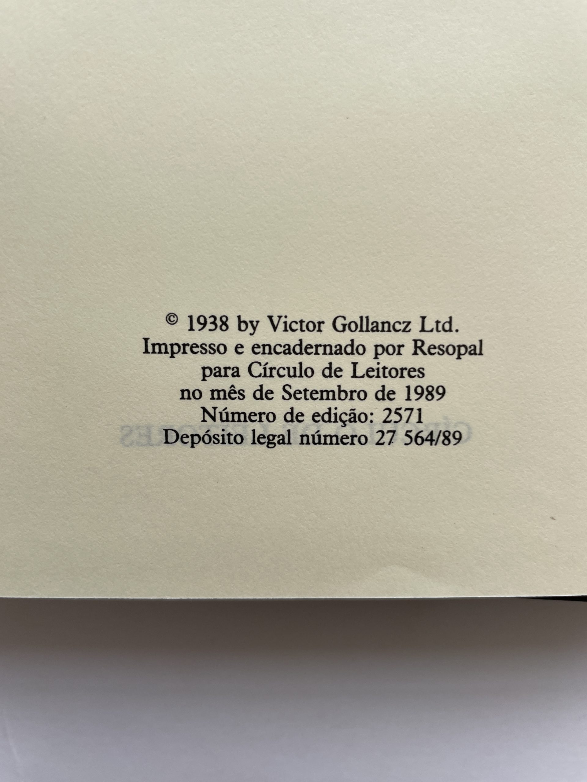 Daphne Du Maurier - Rebecca - First Portuguese Book Club Edition 1989 - with letter - Image 2