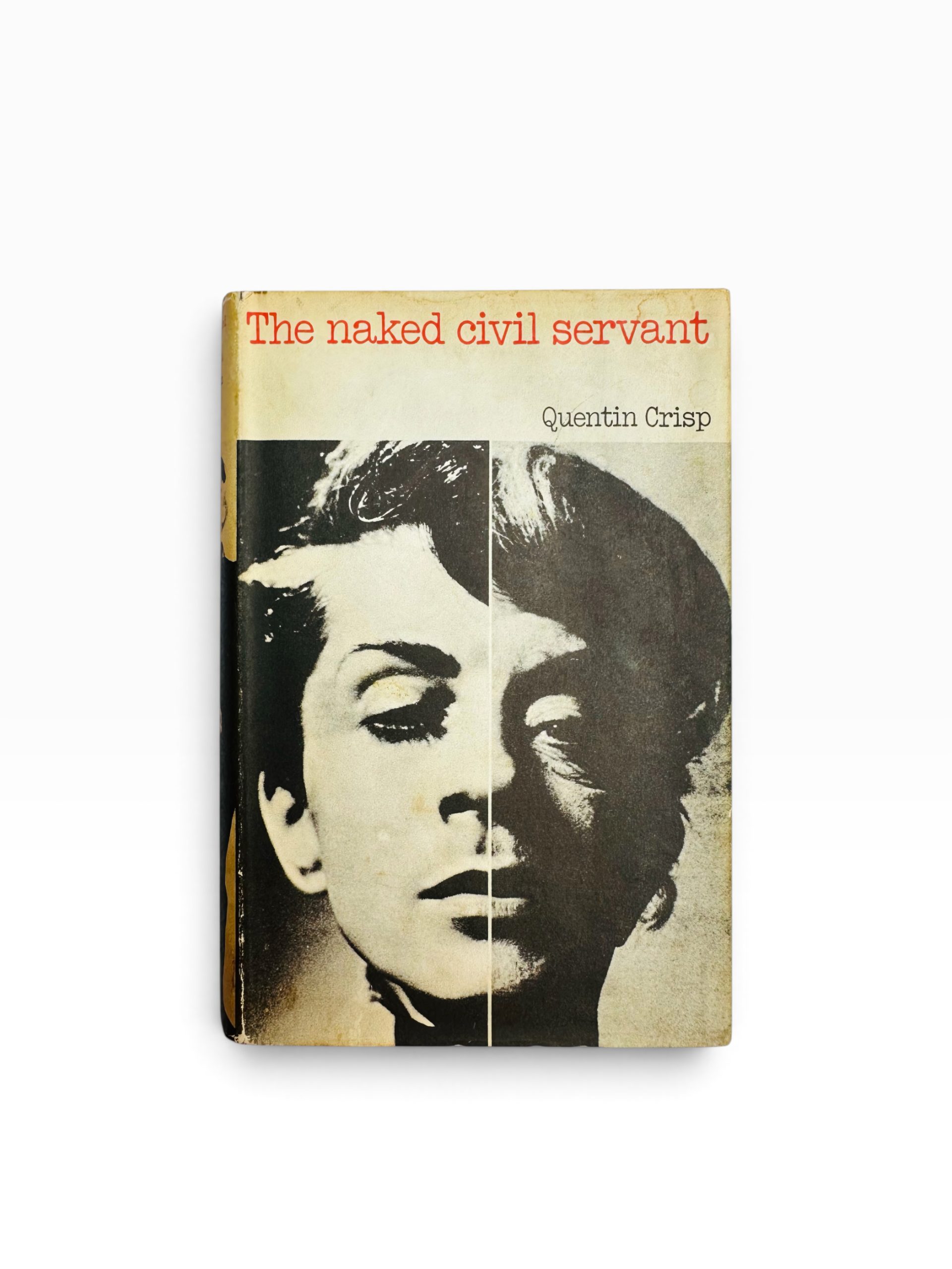 Quentin Crisp - The Naked Civil Servant - First Edition 1968 - SIGNED by John Hurt
