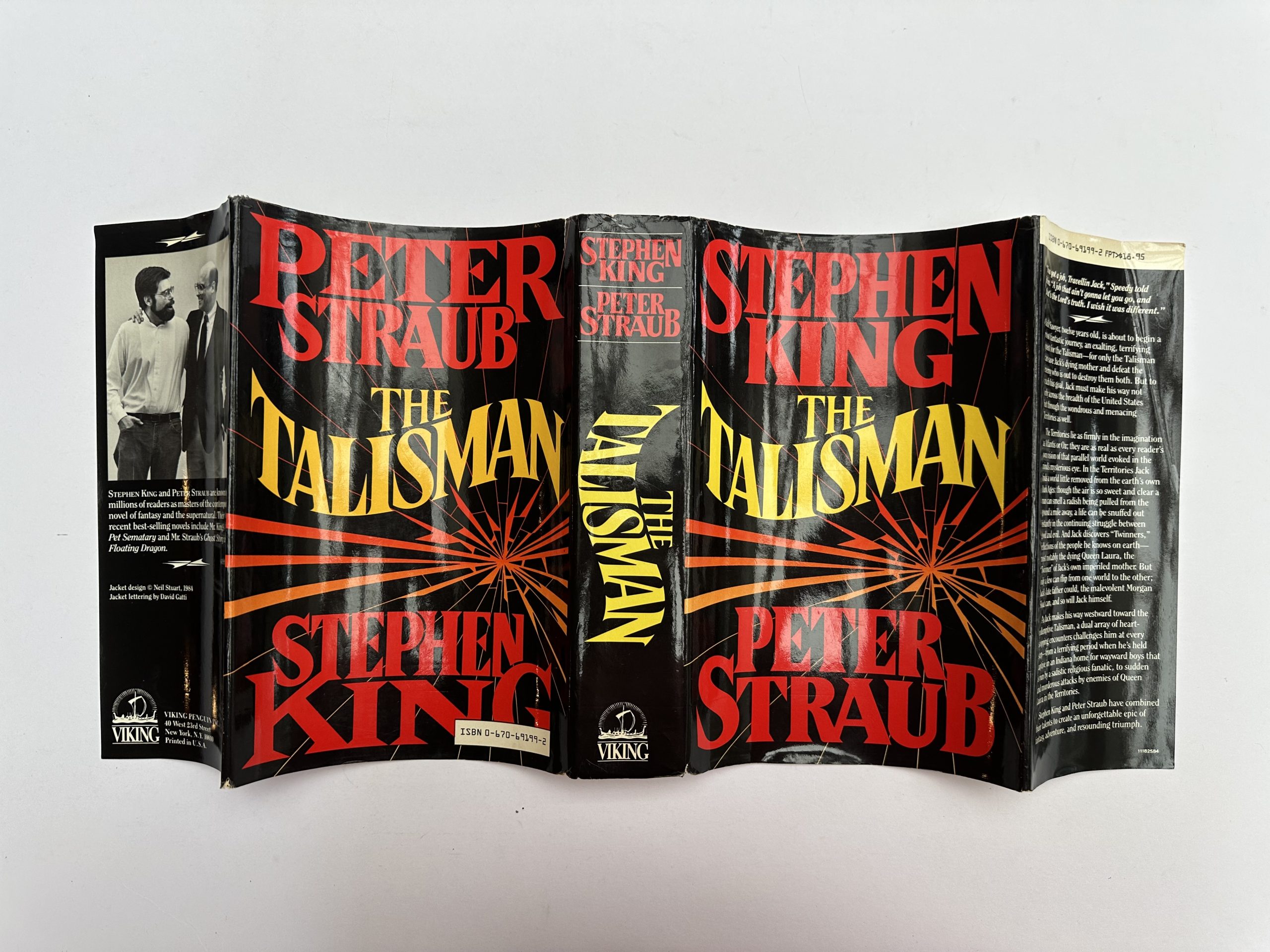 Stephen King and Peter Straub - The Talisman - First US Edition 1984 - With SIGNED Promotional Photograph - Image 4