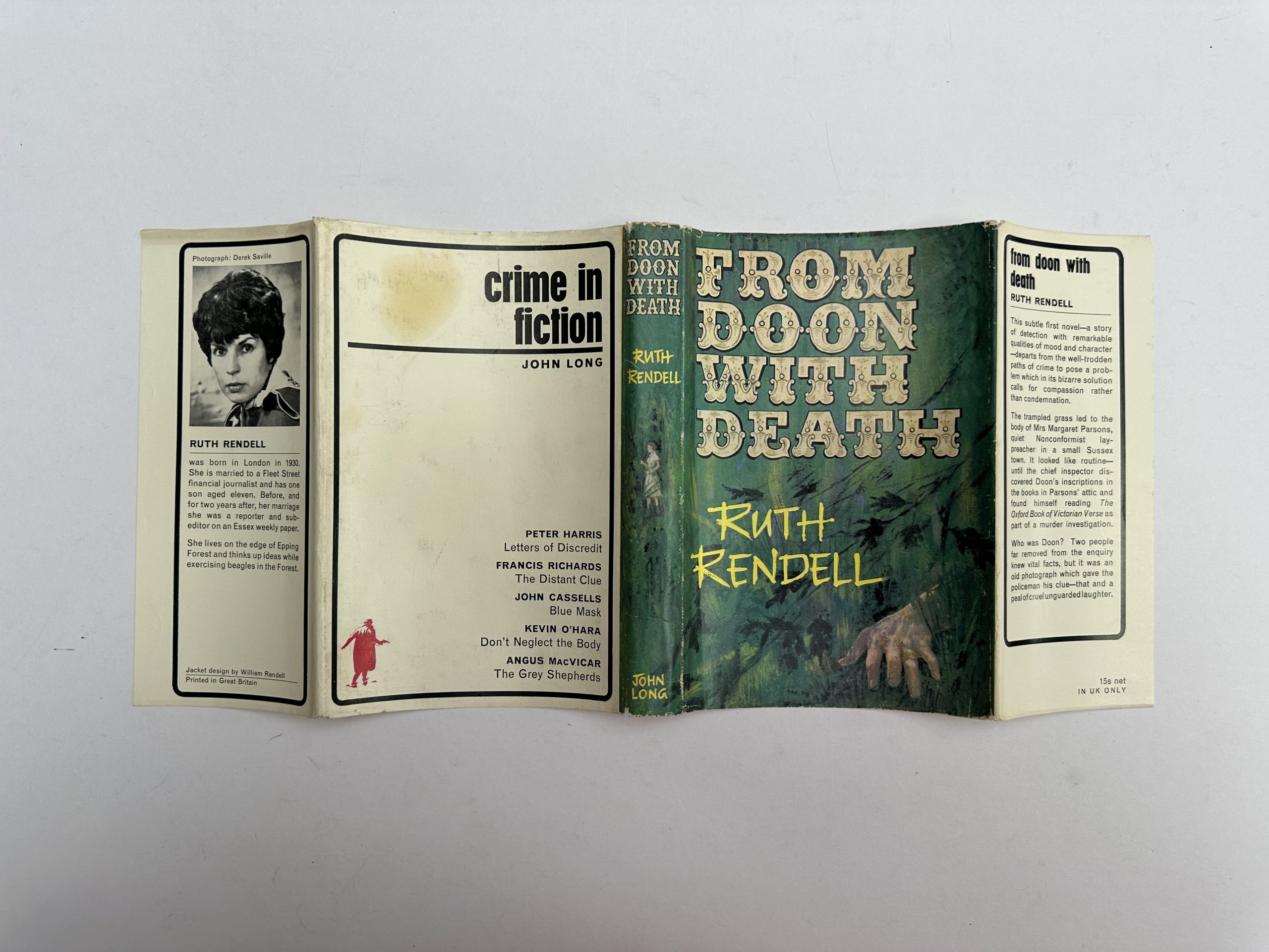 Ruth Rendell - From Doon With Death - First Edition 1964 - Image 4