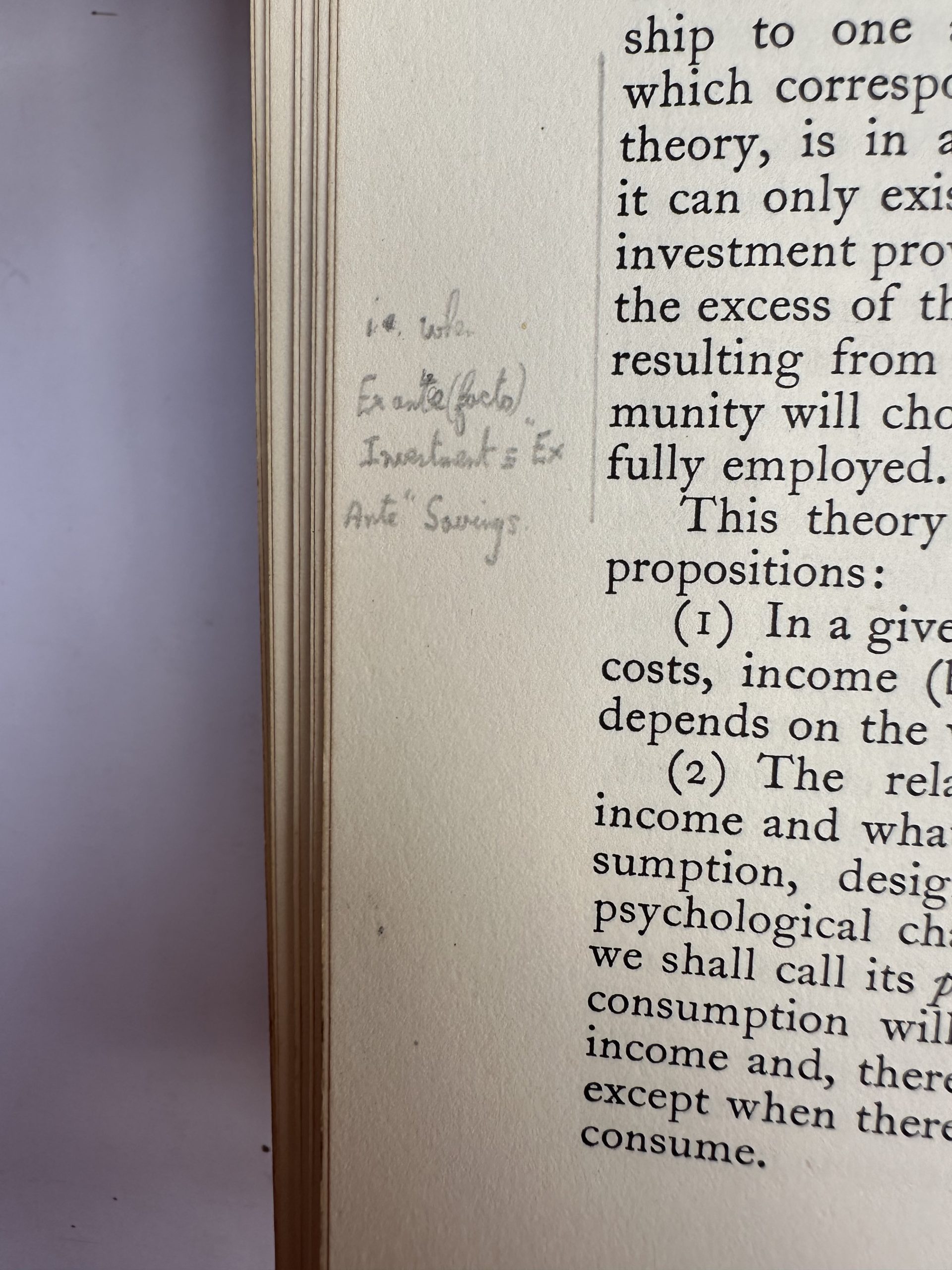 John Maynard Keynes - The General Theory of Employment, Interest and Money — Norris McWhirter’s Annotated Copy - First Edition 1936 - Image 6