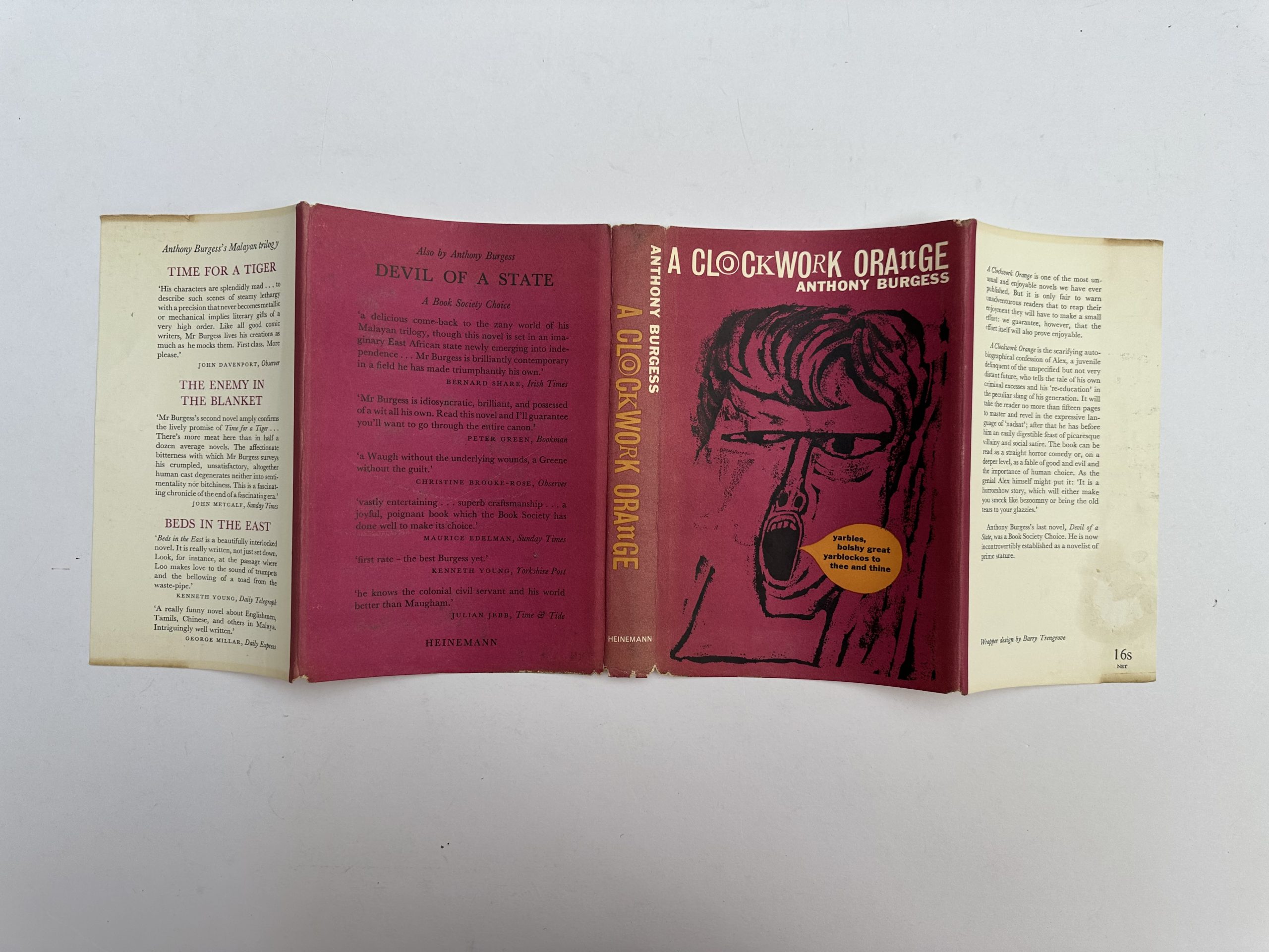 Anthony Burgess - A Clockwork Orange - True First Issue 1962 - Image 4