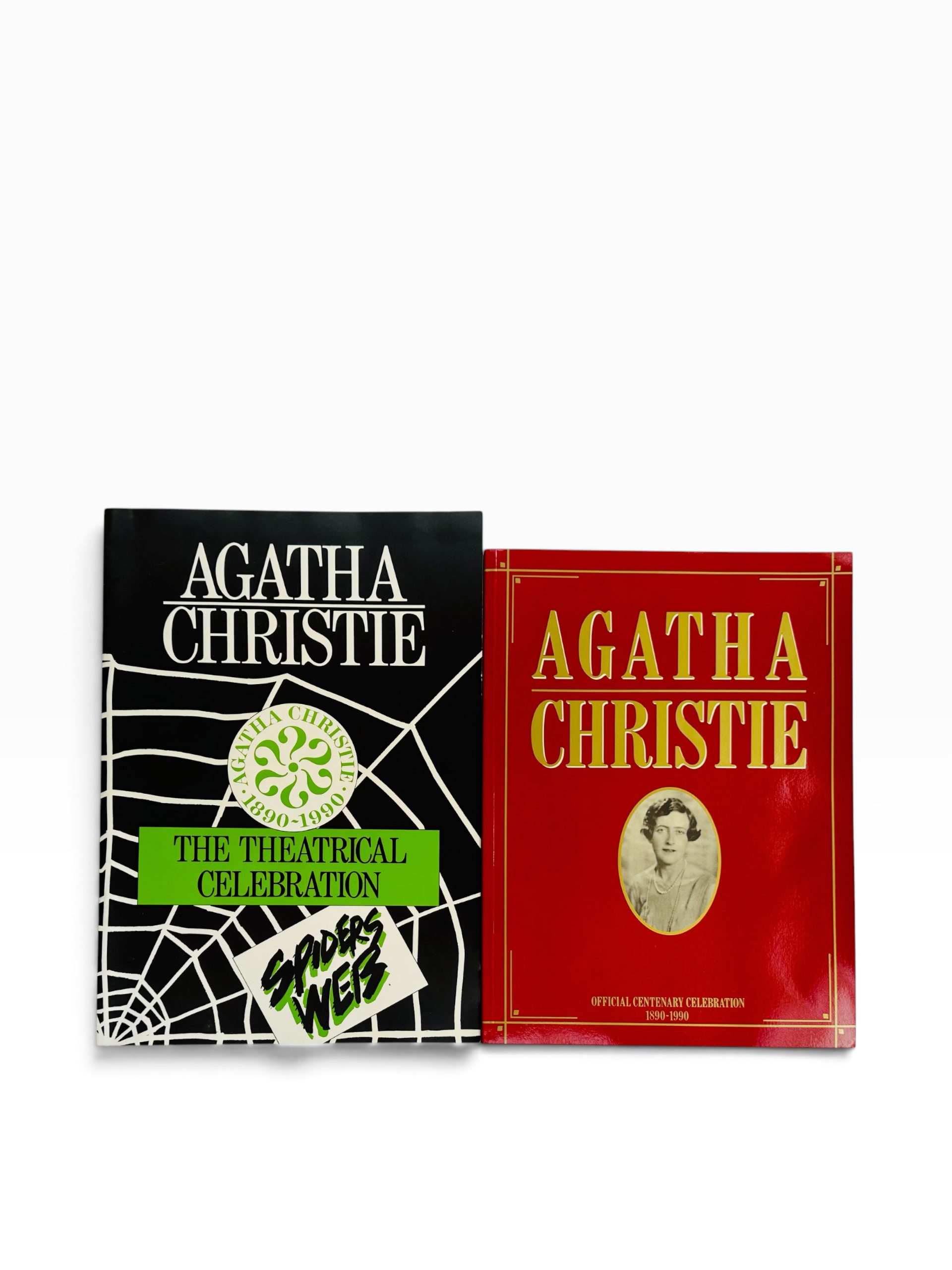 Agatha Christie - Official Centenary Celebration 1890–1990 [with Spider’s Web Centenary Programme]
