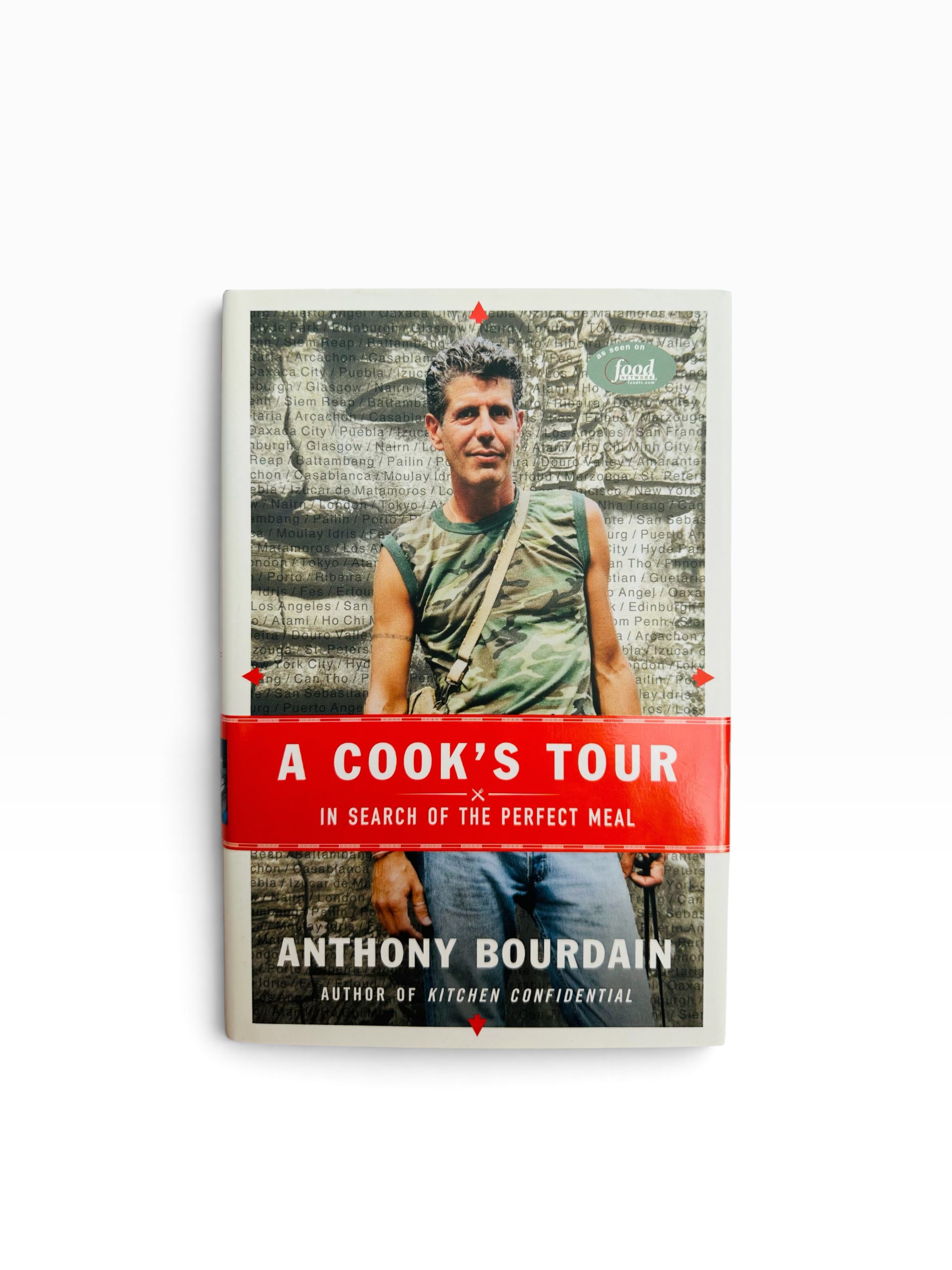 Anthony Bourdain - A Cook's Tour - In search of the perfect meal - SIGNED First US Edition 2001