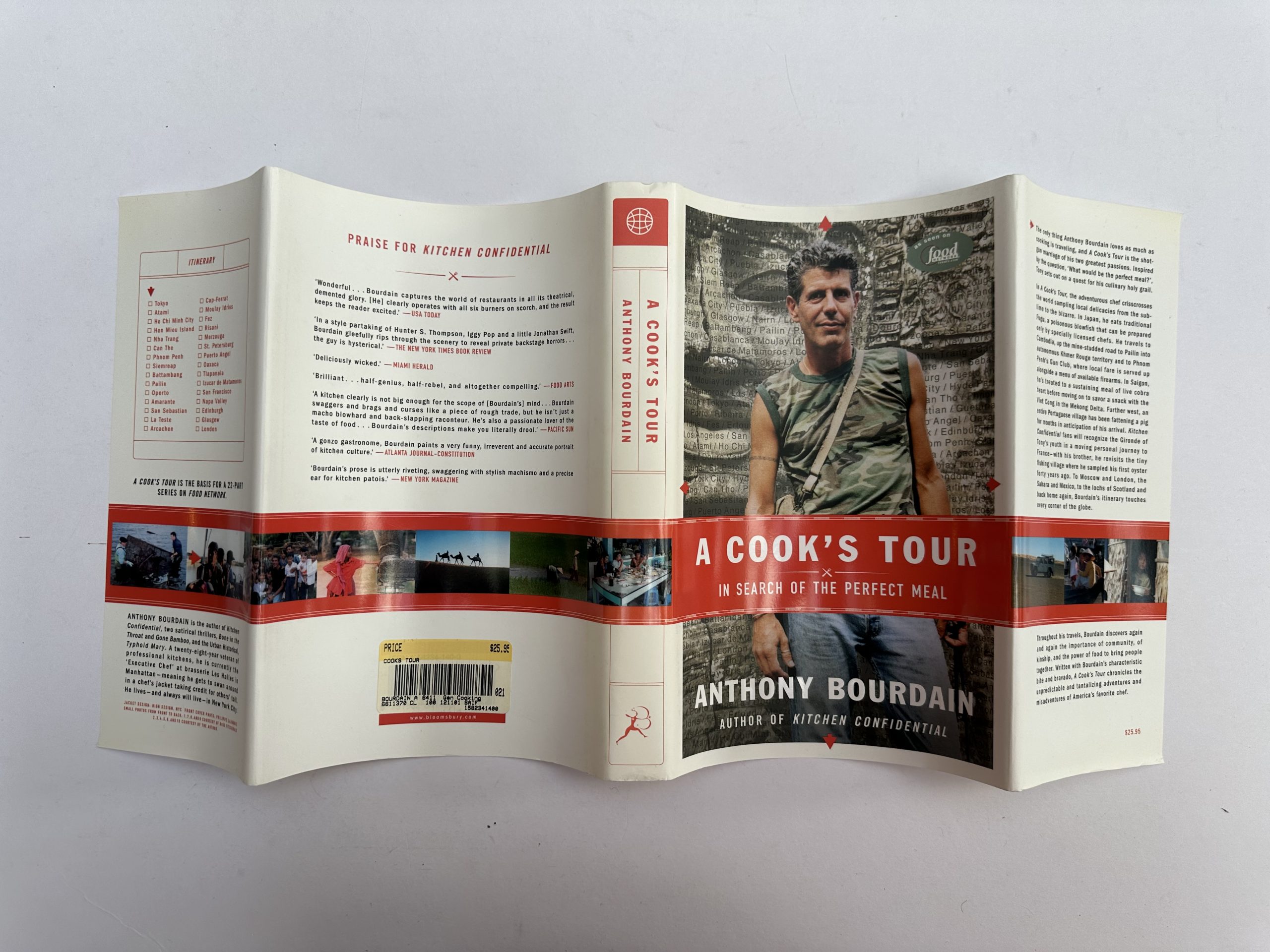 Anthony Bourdain - A Cook's Tour - In search of the perfect meal - SIGNED First US Edition 2001 - Image 5