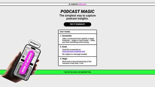 Image for Podcast Magic