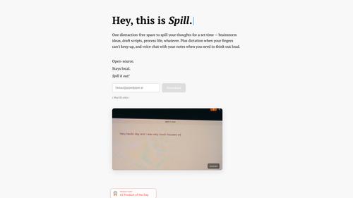 Image for Spill