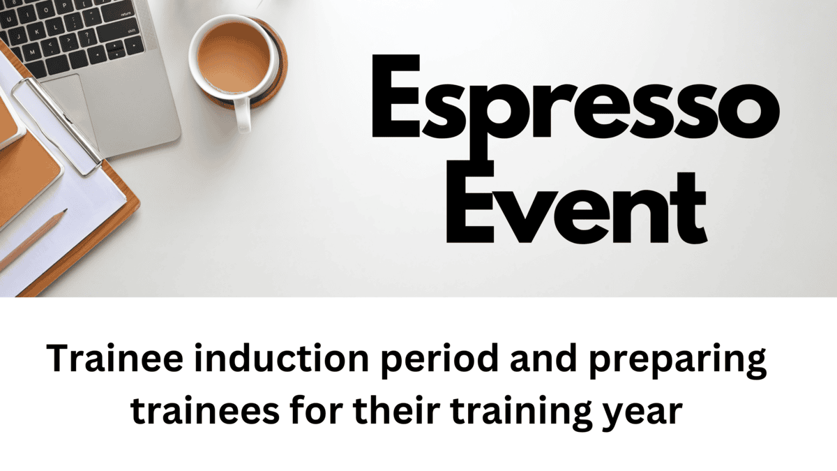 Espresso - Trainee induction period