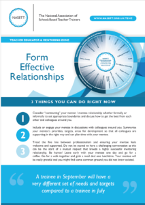 TEMZ Form Effective Relationships