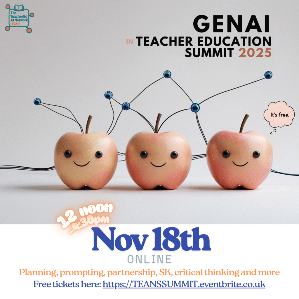 BLOG 2025 - Gen AI in Teacher Education 10102025