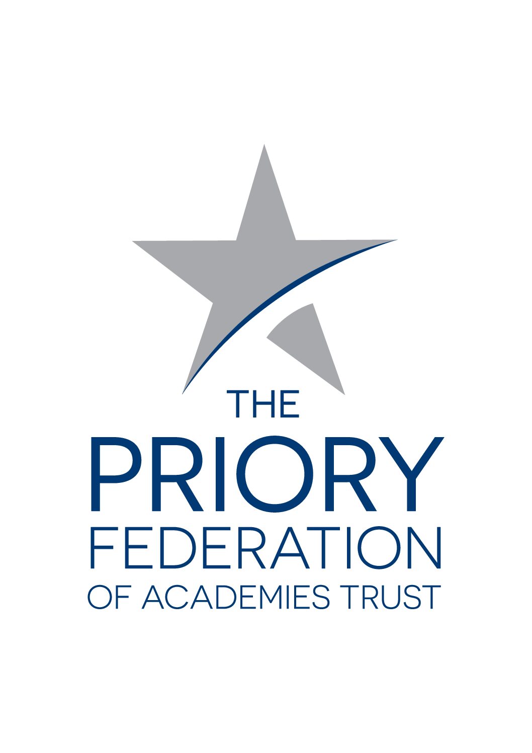 The Priory Federation Logo CMYK POS AW
