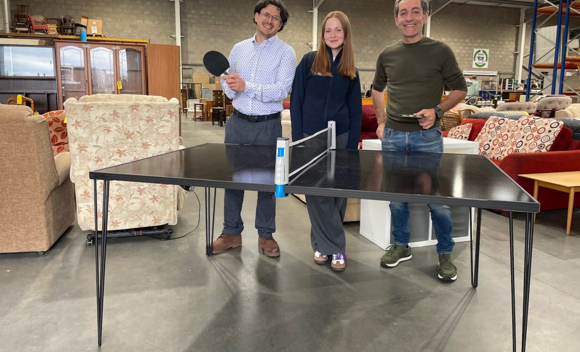 Cruden and NSH Table Tennis Table