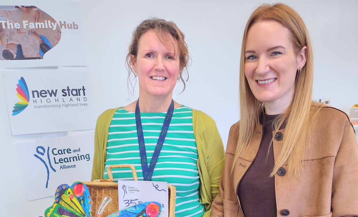 Jaci Douglas and Nicola Maclennan The Family Hub