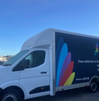 New Van website