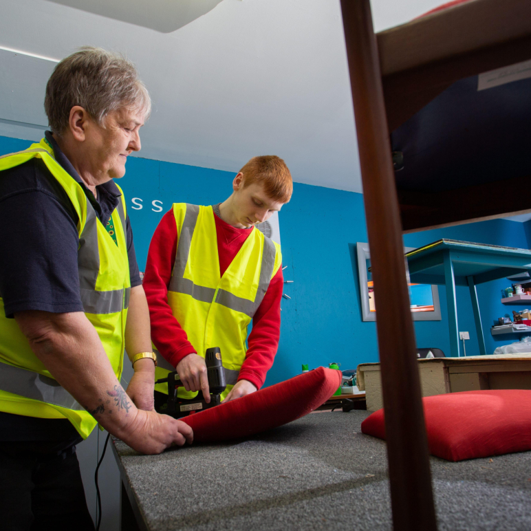 Upholstery Training
